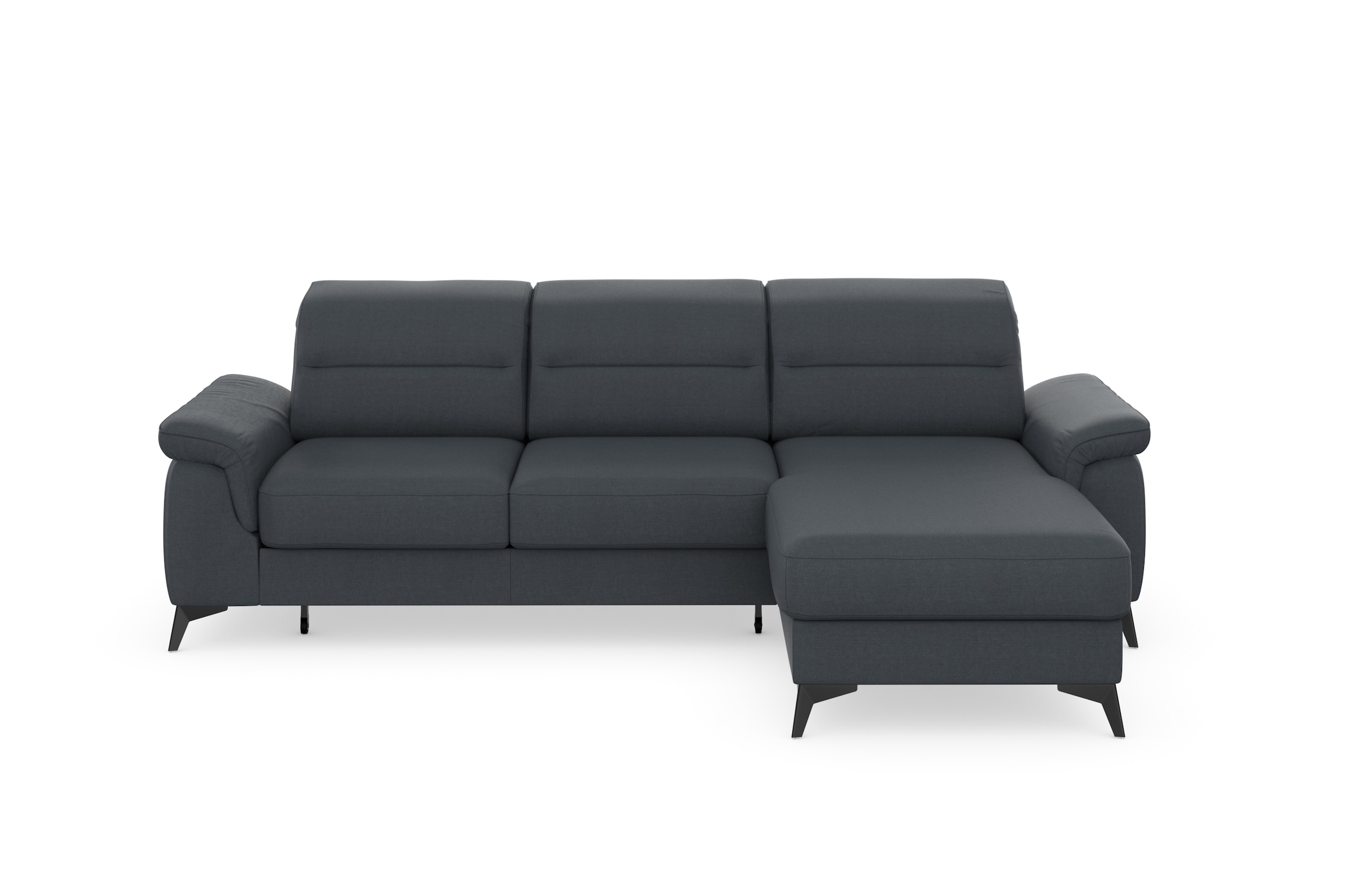 sit&more Ecksofa »Sinatra L-Form«, mit Recamiere, optional mit Kopfteilverstellung und Armteilfunktion