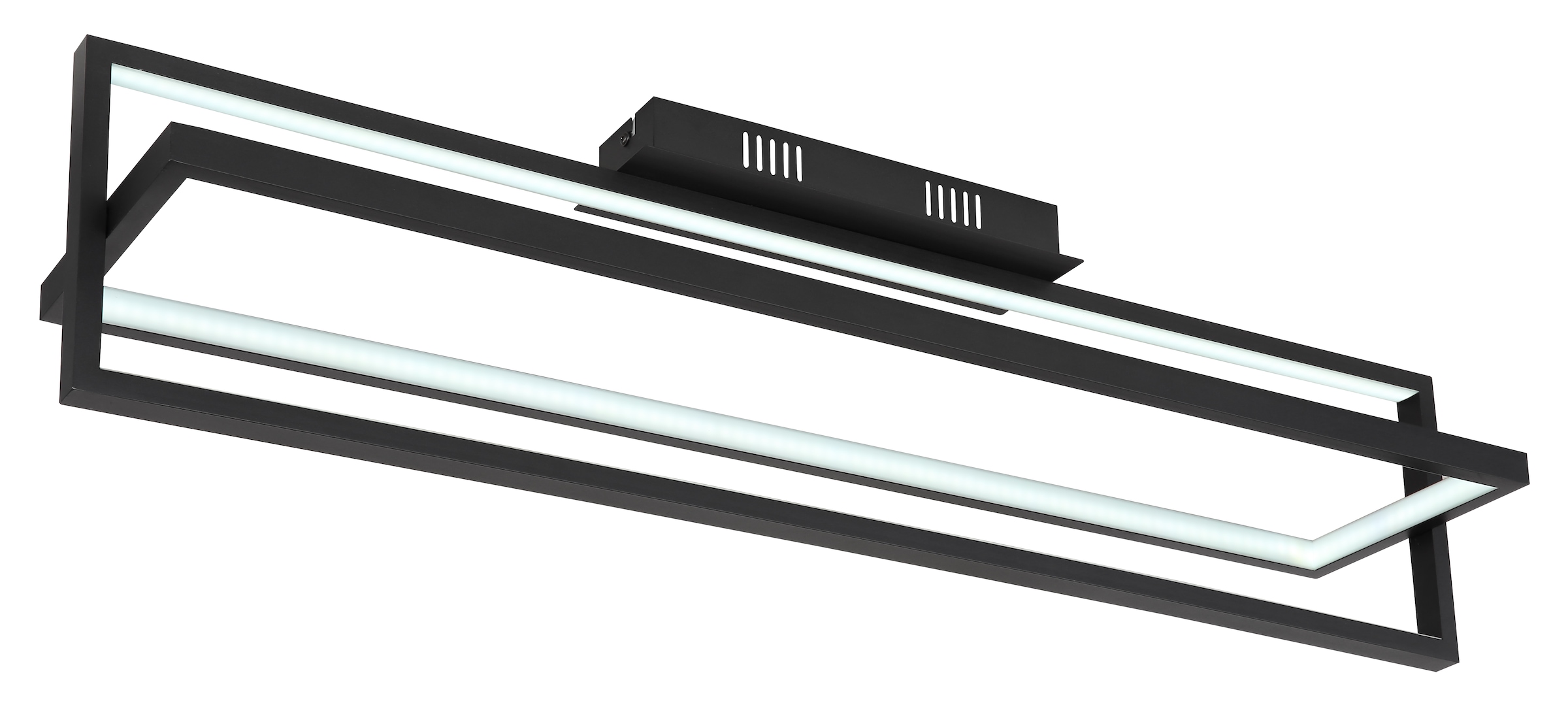 GLOBO LIGHTING LED Deckenleuchte »FLIPS«, Leuchtmittel LED-Modul | LED fest integriert, Deckenlampe/Wohnzimmer/Schlafzimmer/modern