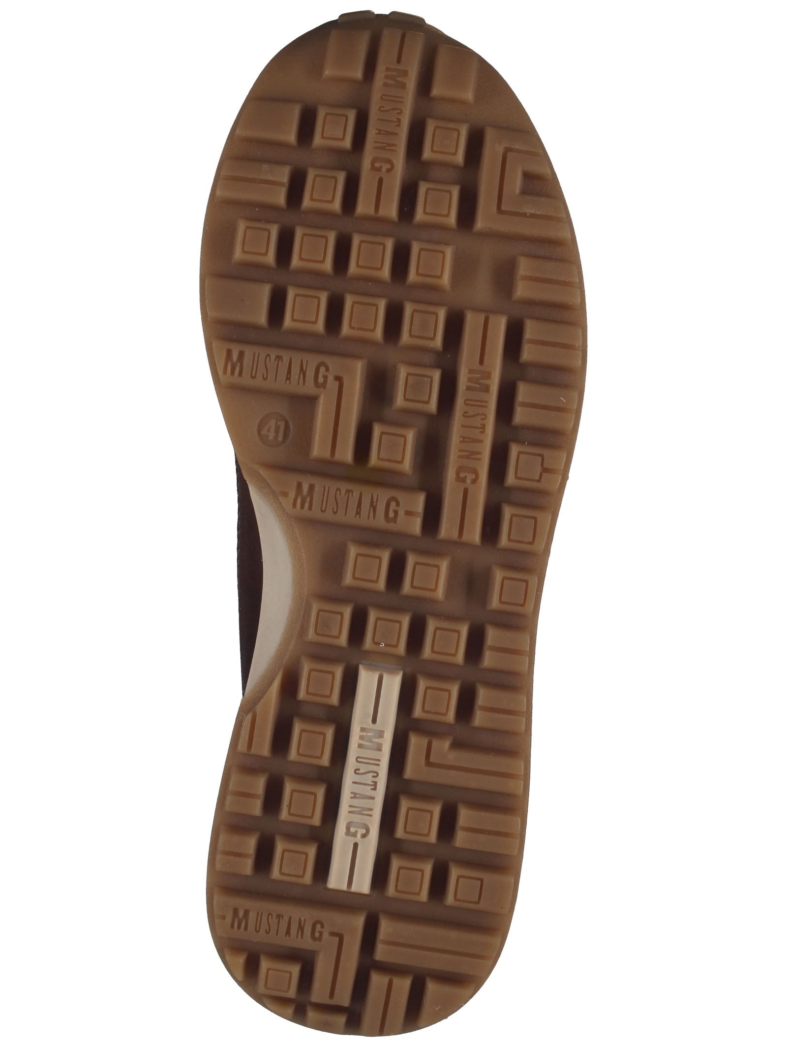 Mustang Shoes Schnürstiefelette »Mustang Shoes Stiefelette Lederimitat/Textil«