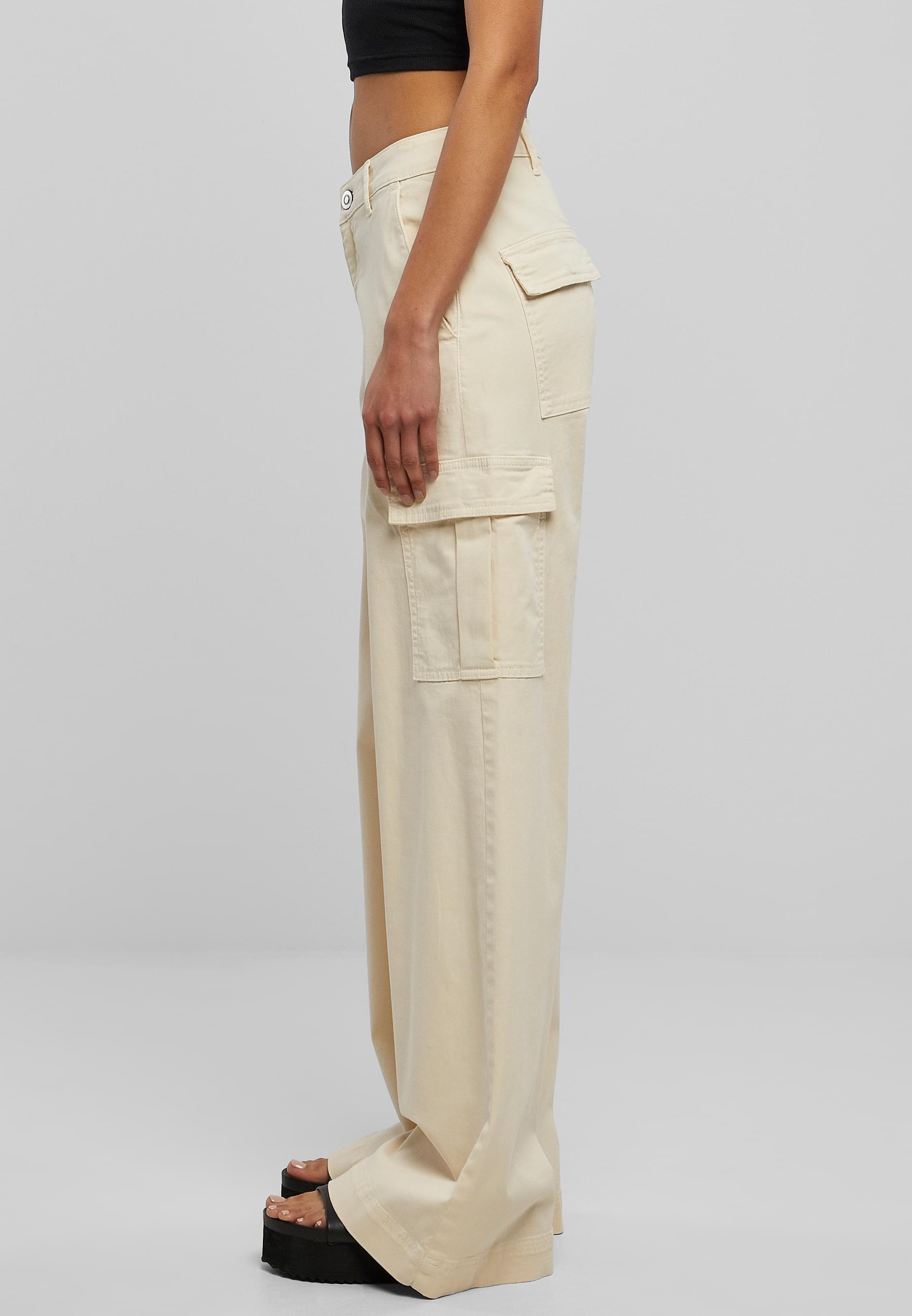 URBAN CLASSICS Stoffhose »Urban Classics Damen«, (1 tlg.)