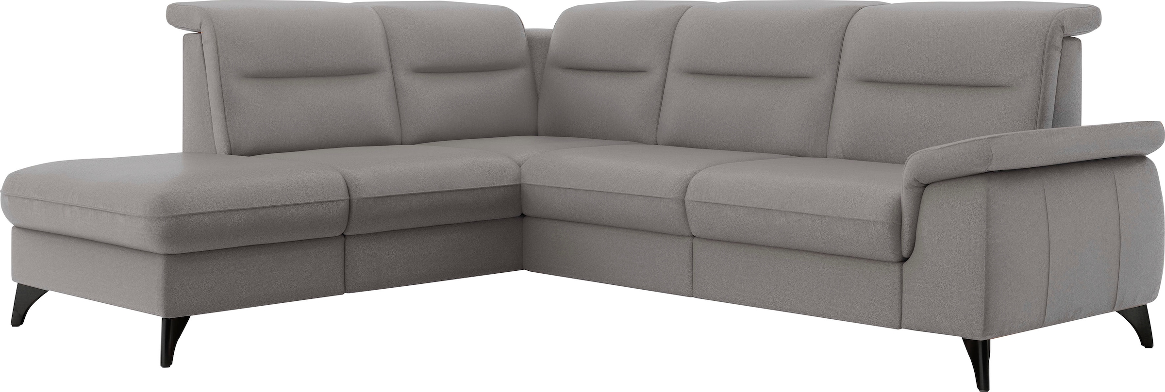 sit&more Ecksofa »Astoria L-Form«, wahlweise mit motorischer Relaxfunktion