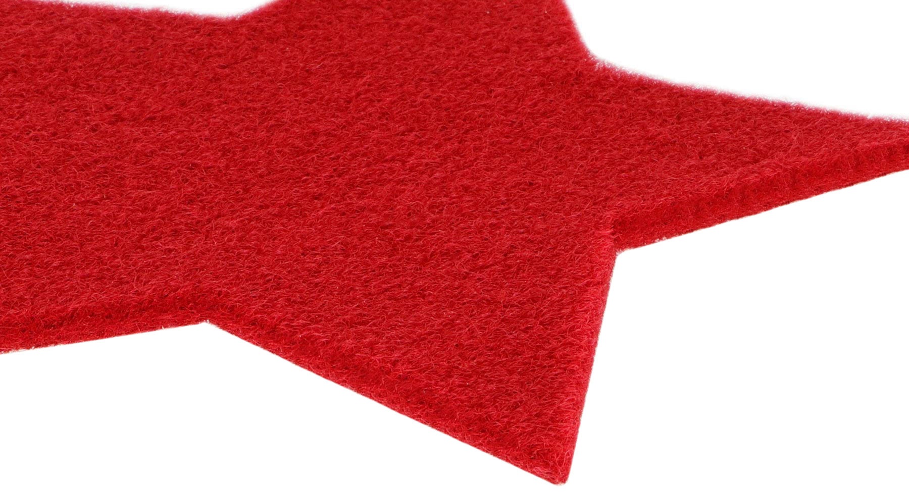 Primaflor-Ideen in Textil Platzset "Stern, Weihnachtsdeko rot" auch ideal a günstig online kaufen