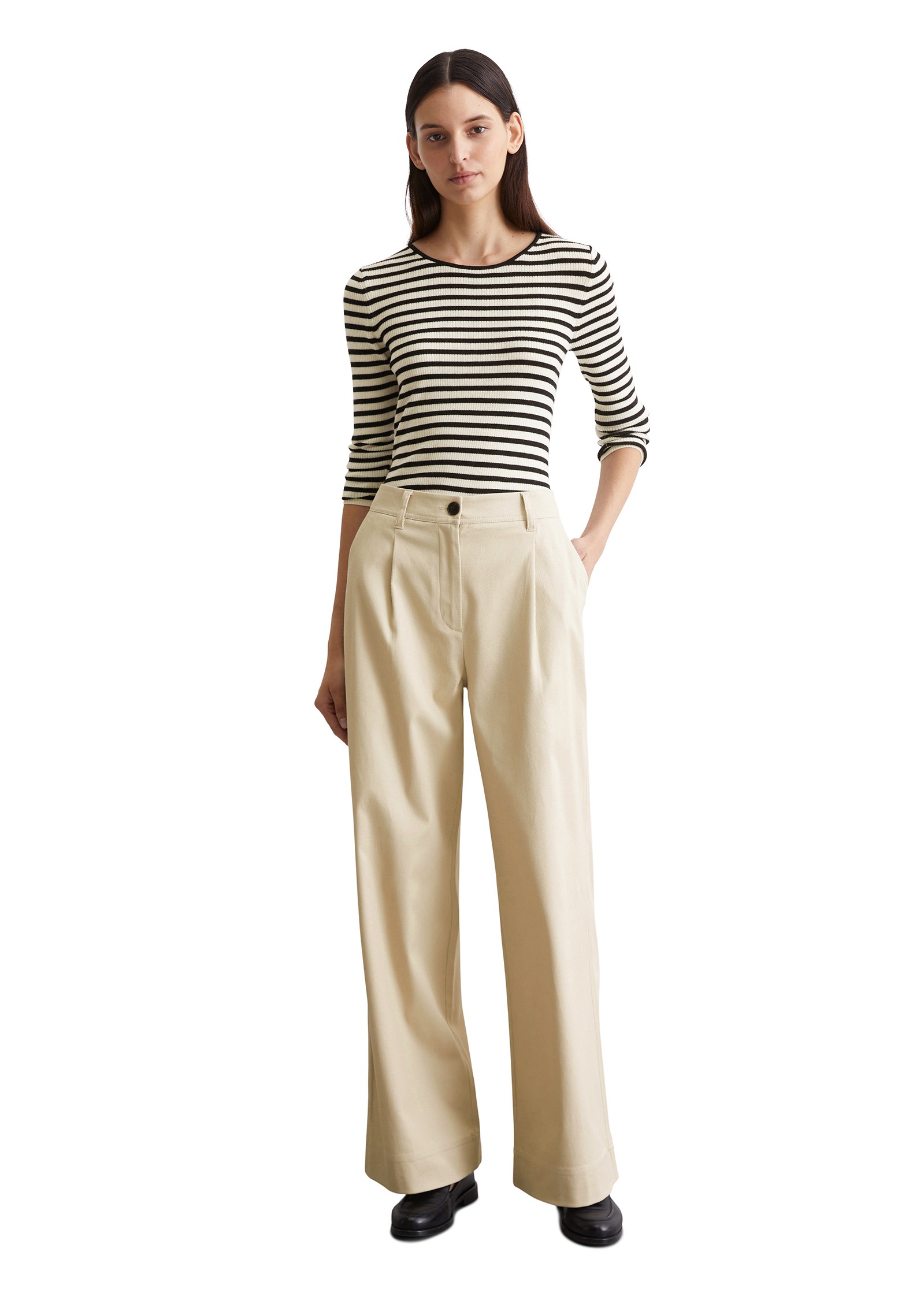 Marc O'Polo Chinohose »aus Organic Cotton-Lyocell-Mix«