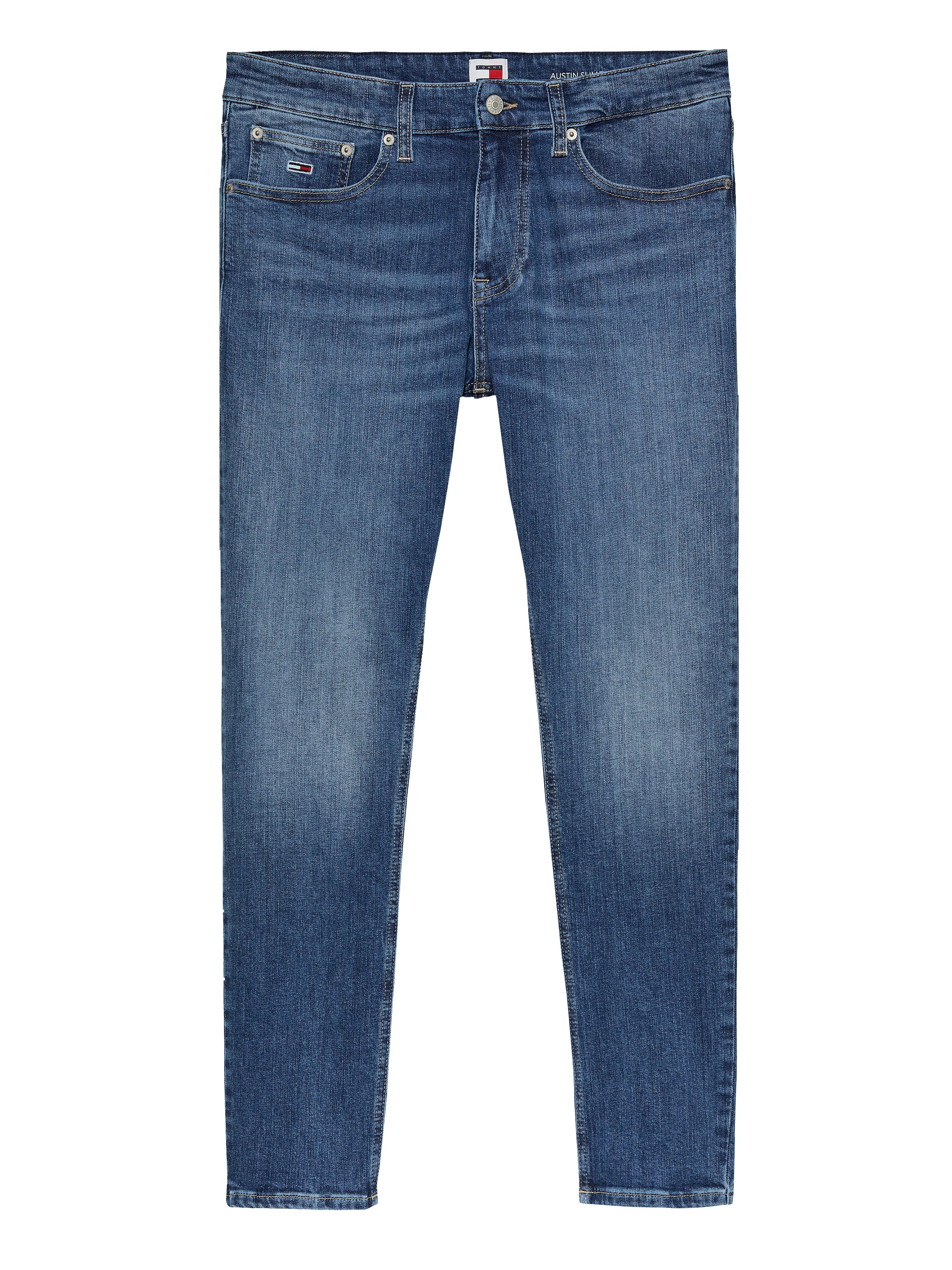 Tommy Jeans Bootcut-Jeans, in blauer Waschung