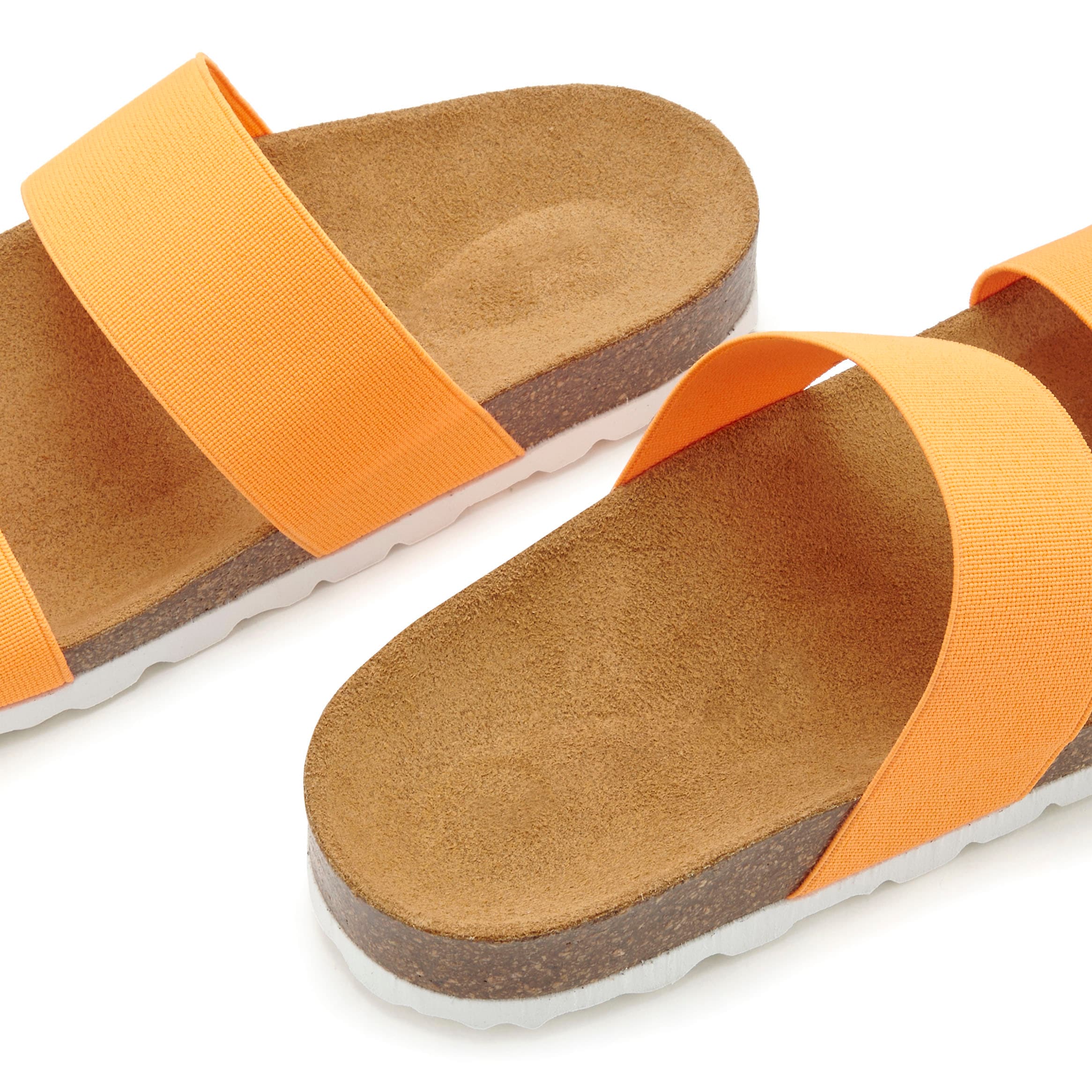 Vivance Pantolette »Sandale, Mule, offener Schuh,«, mit komfortablem Korkfußbett und elastischen Riemen