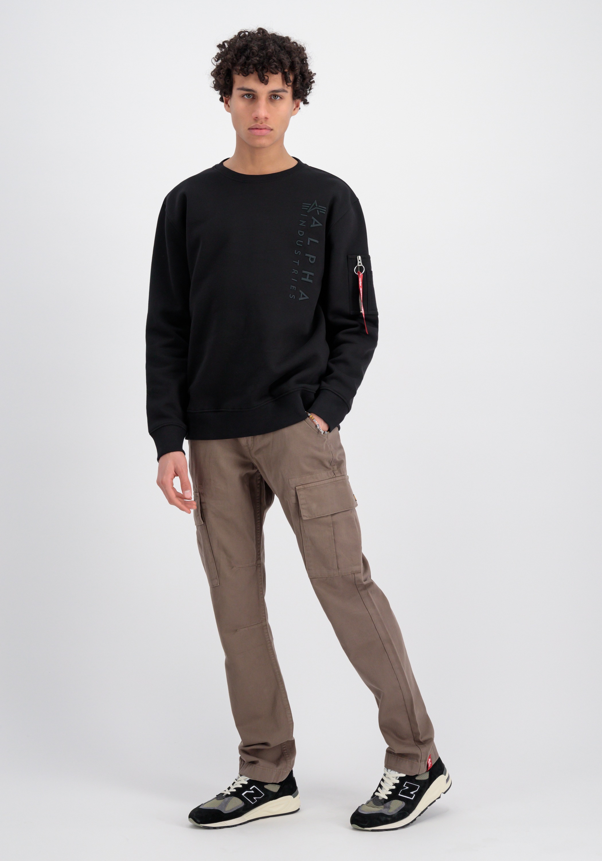 Alpha Industries Sweater »Alpha Industries Men - Sweatshirts Embroidery Sweatshirt«