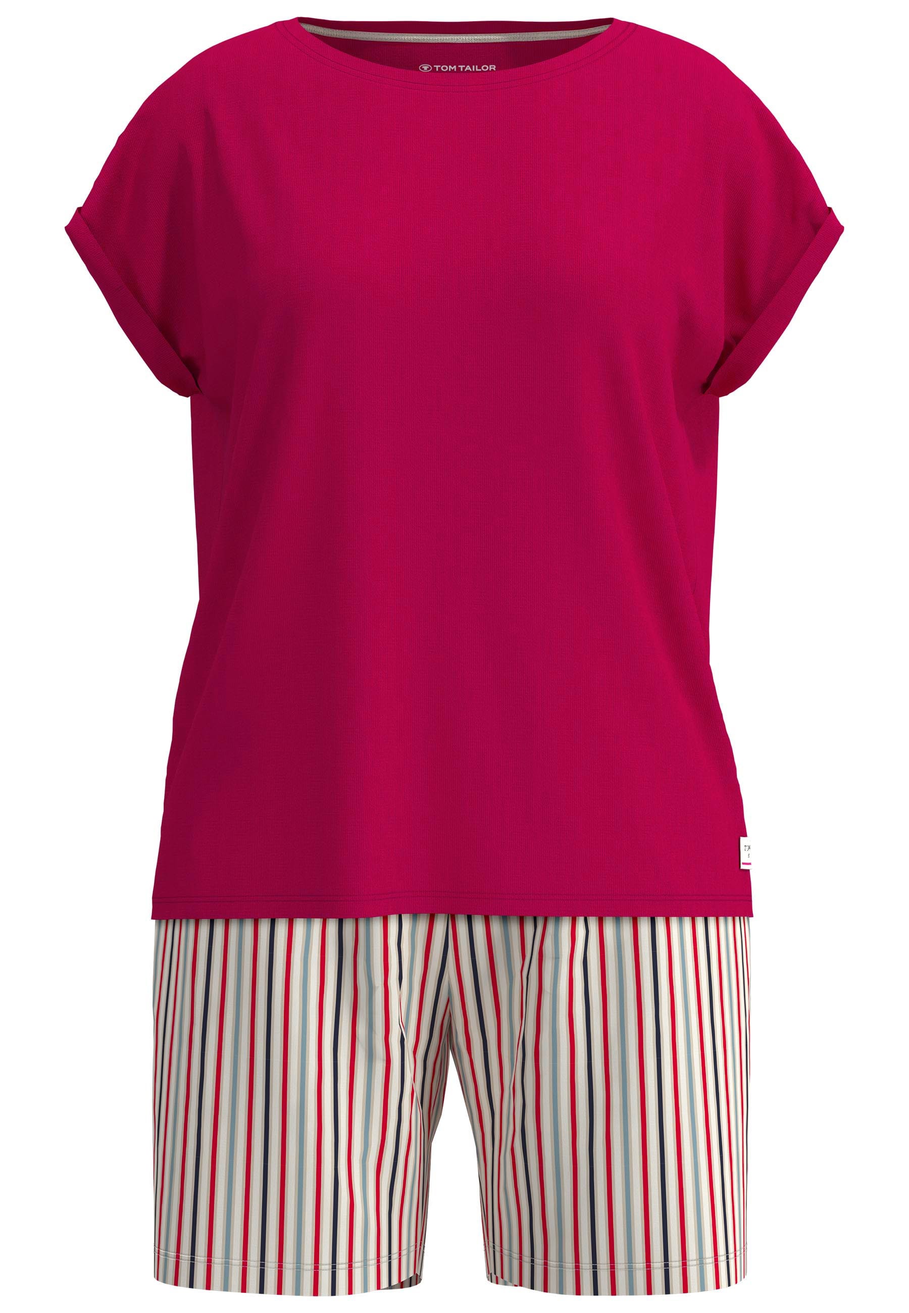 TOM TAILOR Shorty 2 atmungsaktiv, Viskosemix