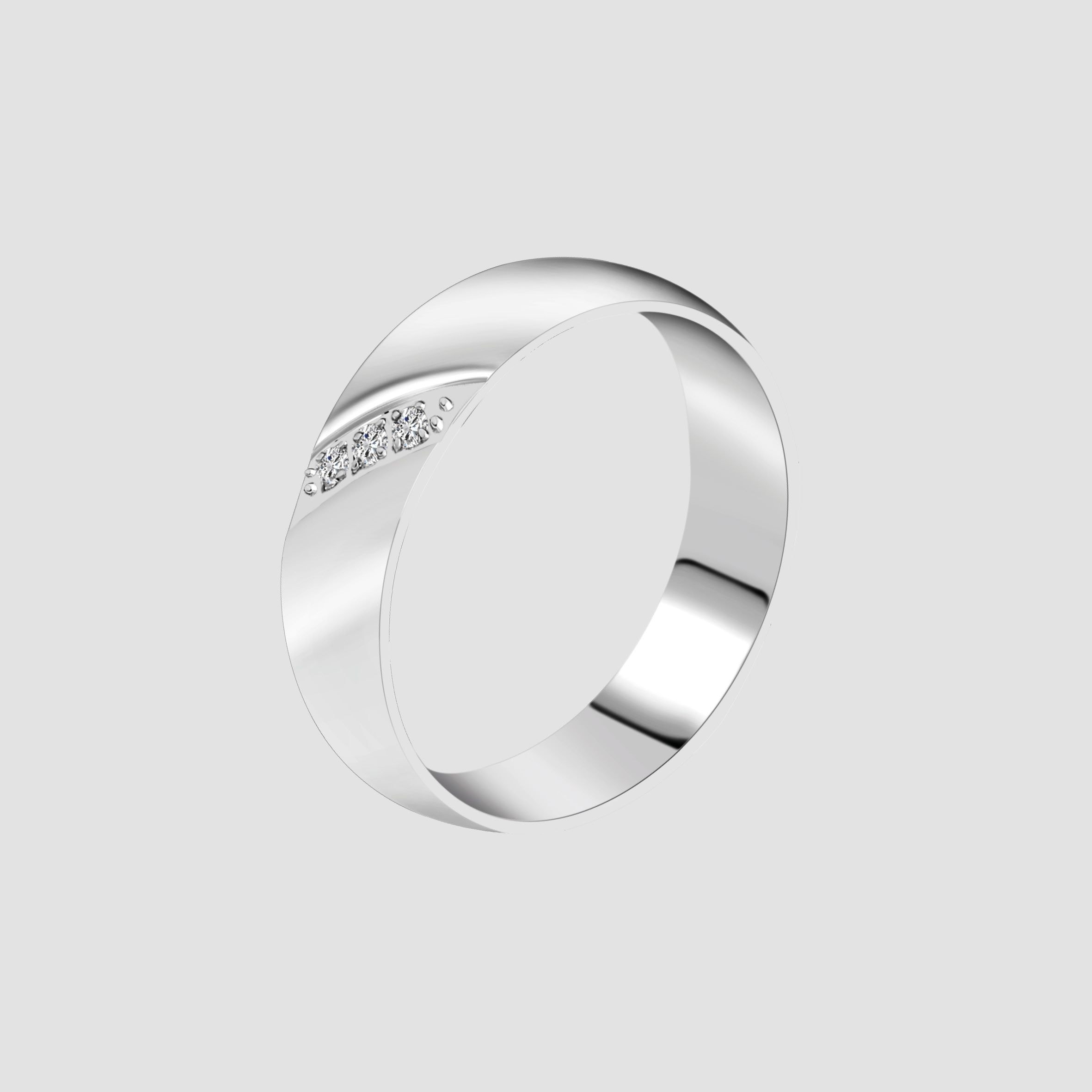 Adelia´s Fingerring »Damen Ring aus Edelstahl mit Strass Steinchen«