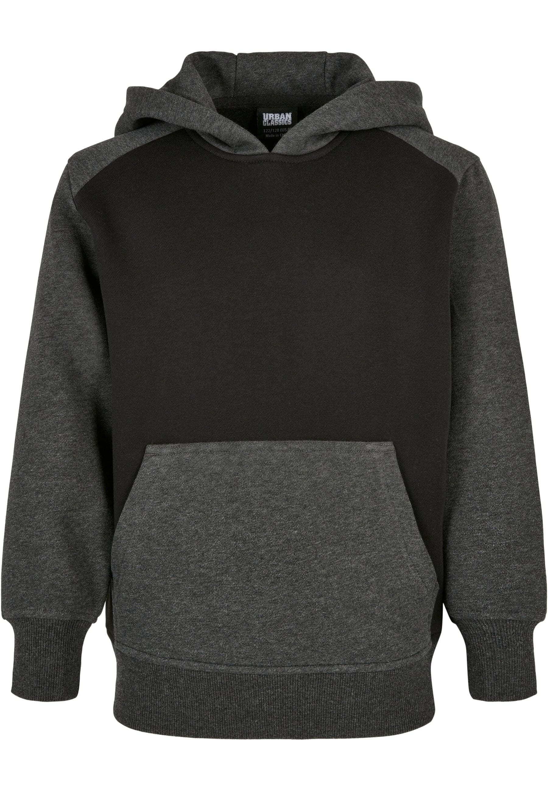 URBAN CLASSICS Kapuzensweatshirt »Urban Classics Herren Boys 2-Tone Fake Raglan Hoody«