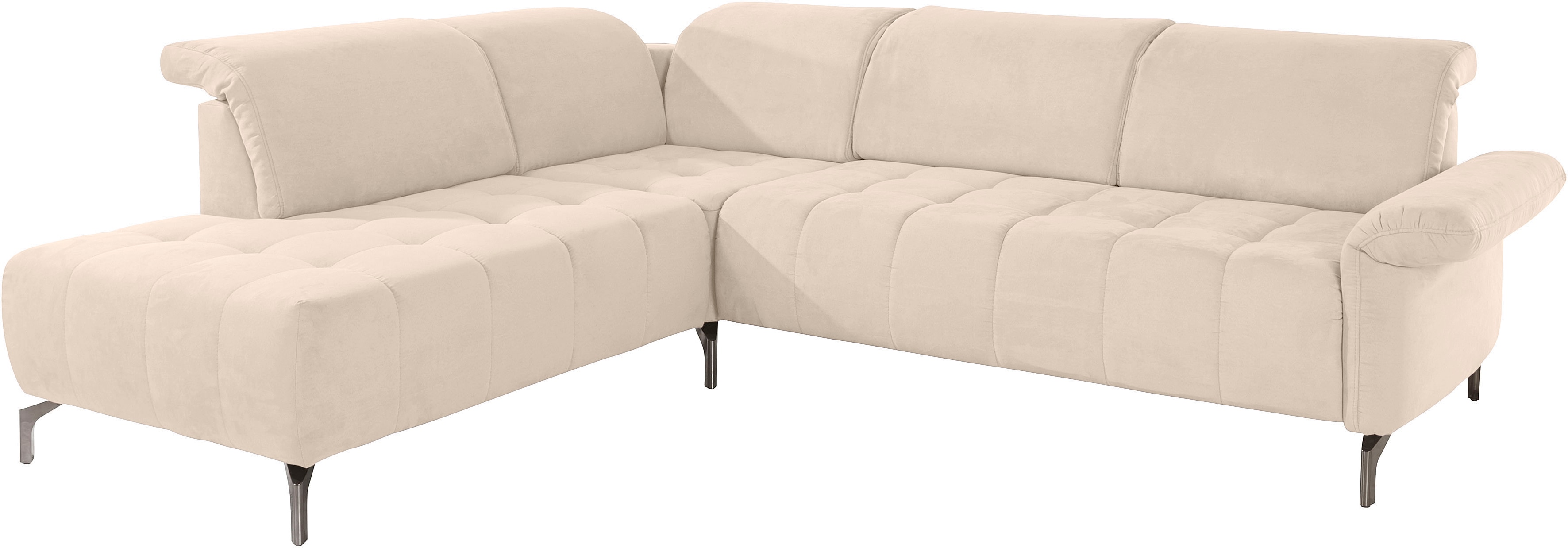 Thumbnail - Home affaire Ecksofa "Fresh L-Form" Federkern, wahlweise Kopfteilverstellung und motorischer Vorziehsitz