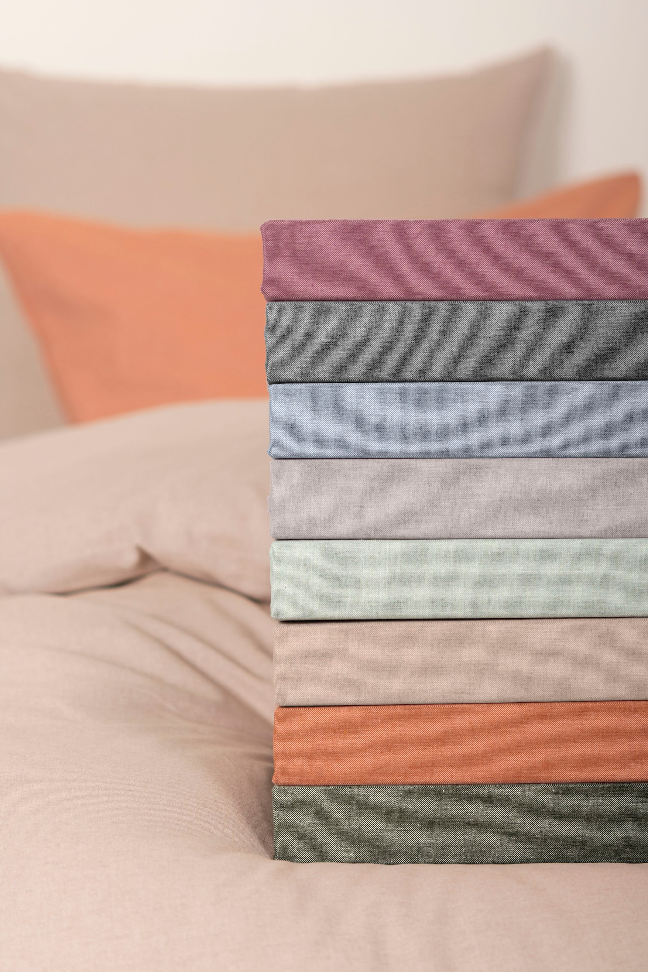 SETEX Wendebettwäsche »Chambray«, mit Wendefunktion