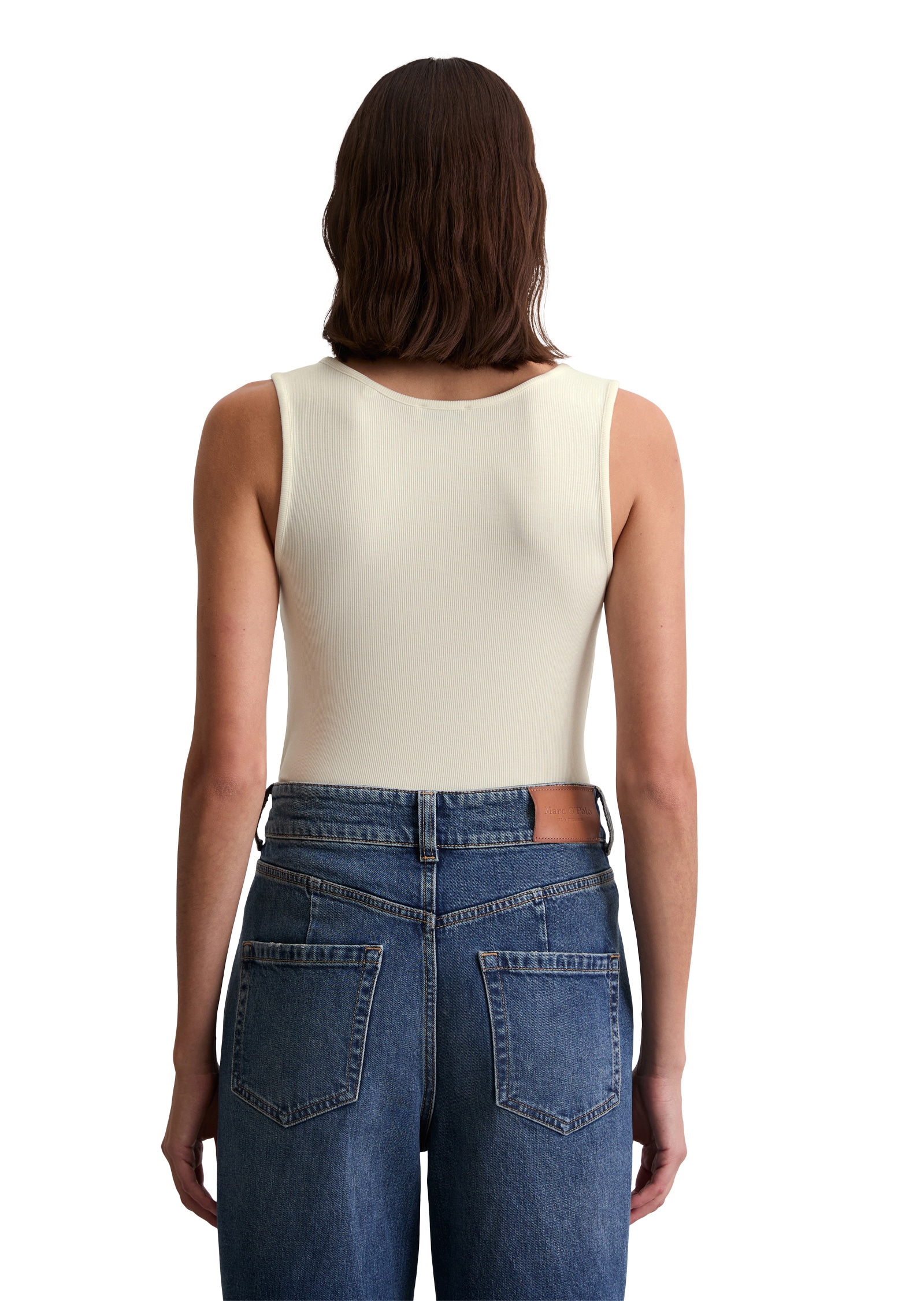 Marc O'Polo T-Shirt »aus softem Rippjersey«