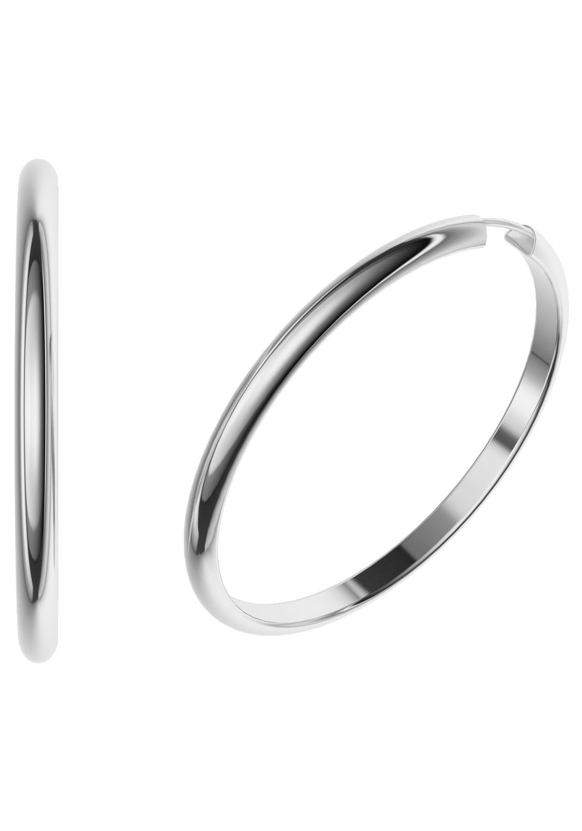 Firetti Paar Creolen »Schmuck Geschenk, 3,9 mm breit«, Made in Germany