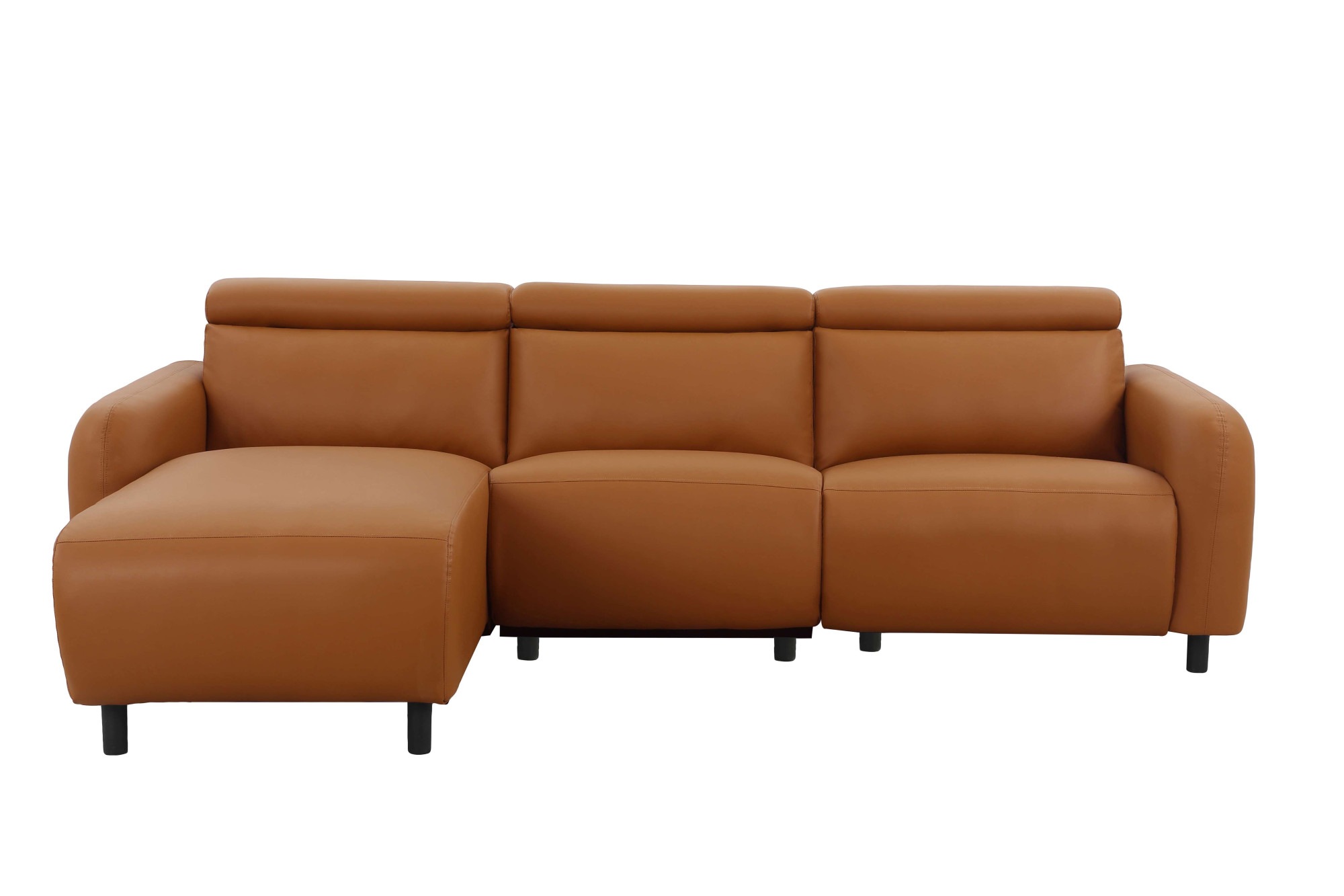 Home affaire Ecksofa "SKAANE Lederoptik, L-Form, 274 cm, manuelle/elektrisc günstig online kaufen
