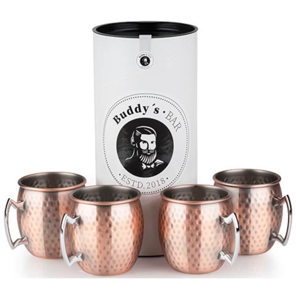 Buddy's Becher »Buddy´s Bar«, (Set, 4 tlg.)