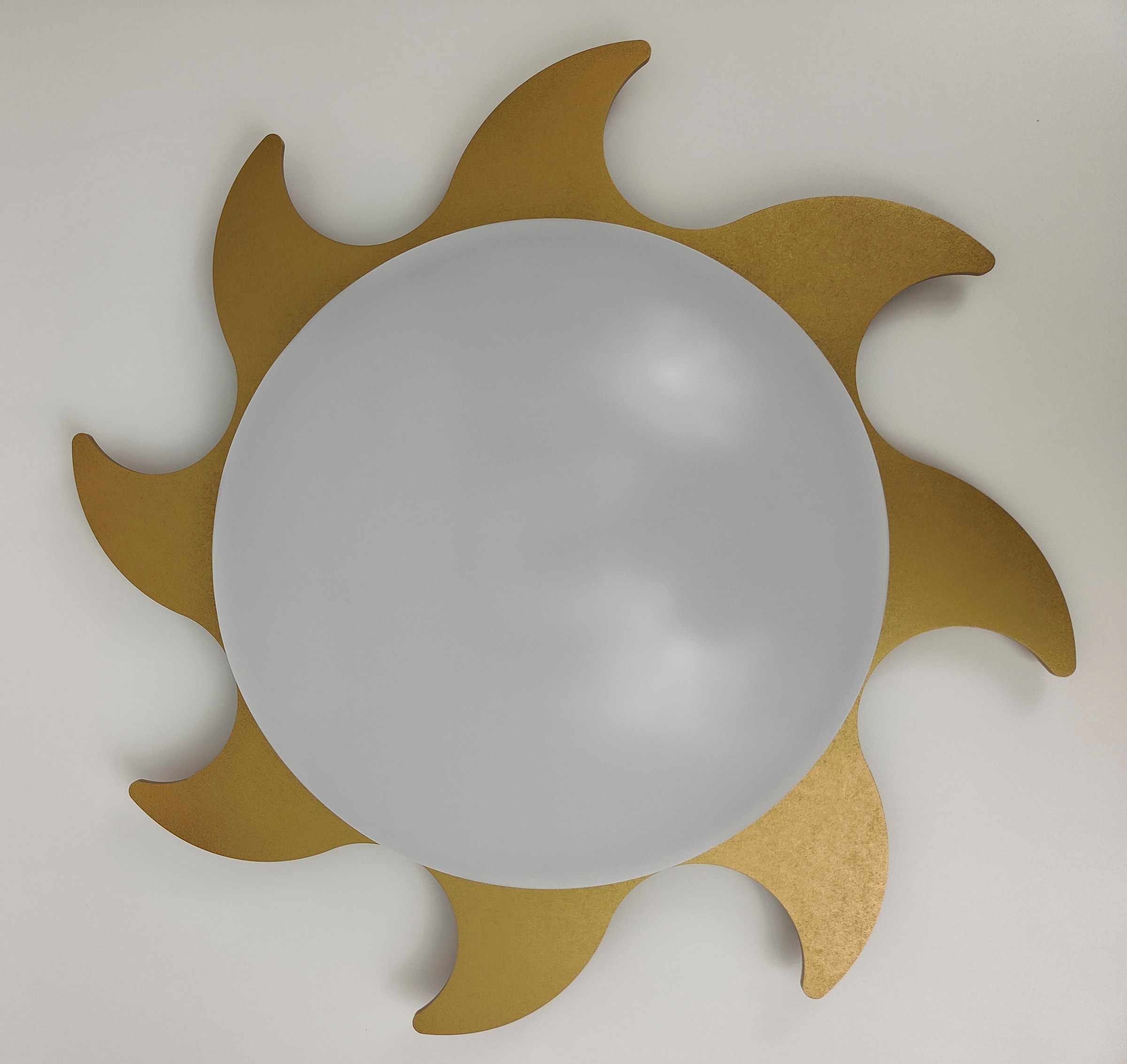 niermann Deckenleuchte »Deckenschale Sonne, gold«, 1 flammig-flammig, E27  Fassung für einfachen Leuchtmittelwechsel | BAUR