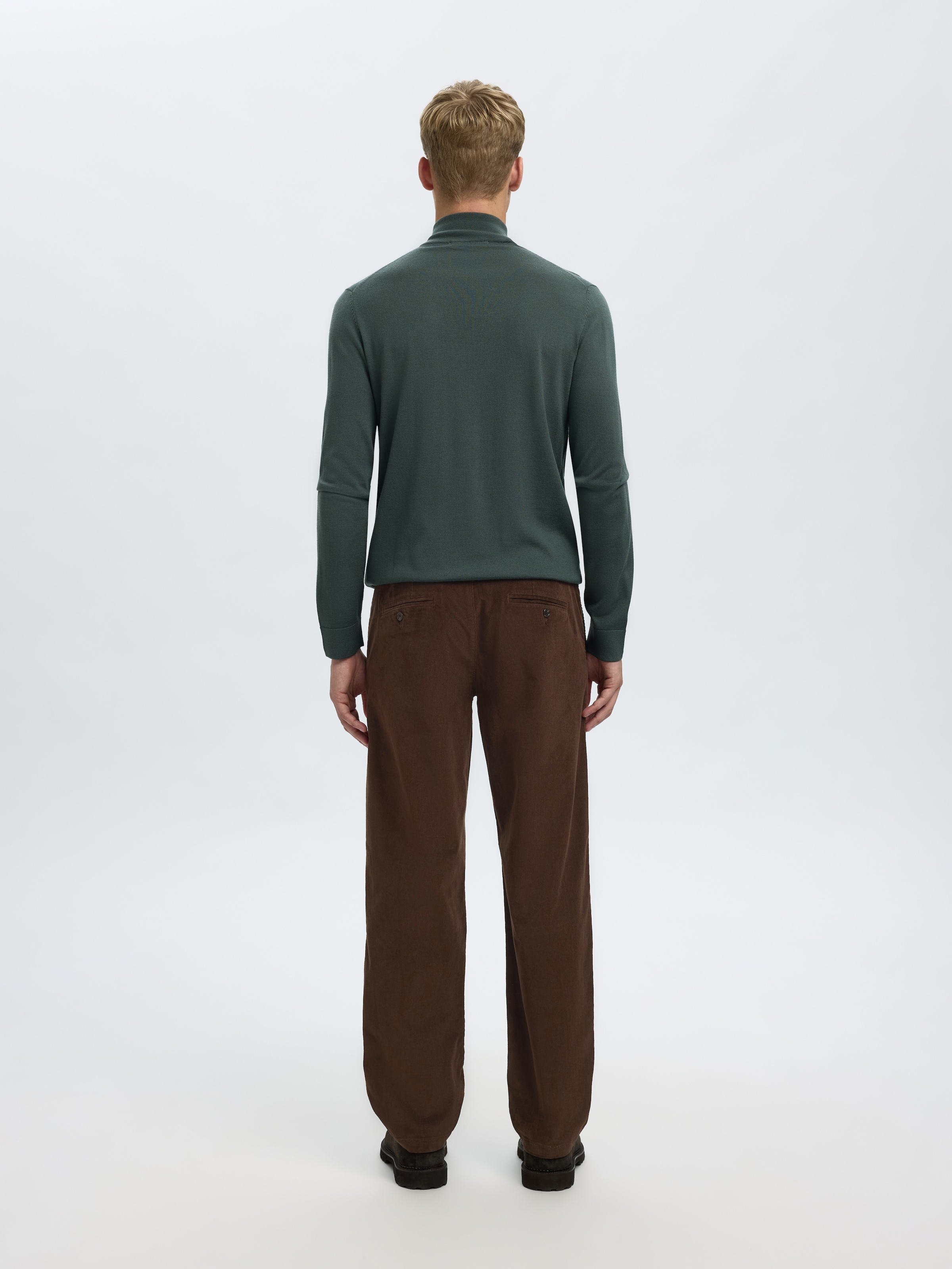 SELECTED HOMME Cordhose »SLH196-STRAIGHT MILES CORD PANT W NOOS«
