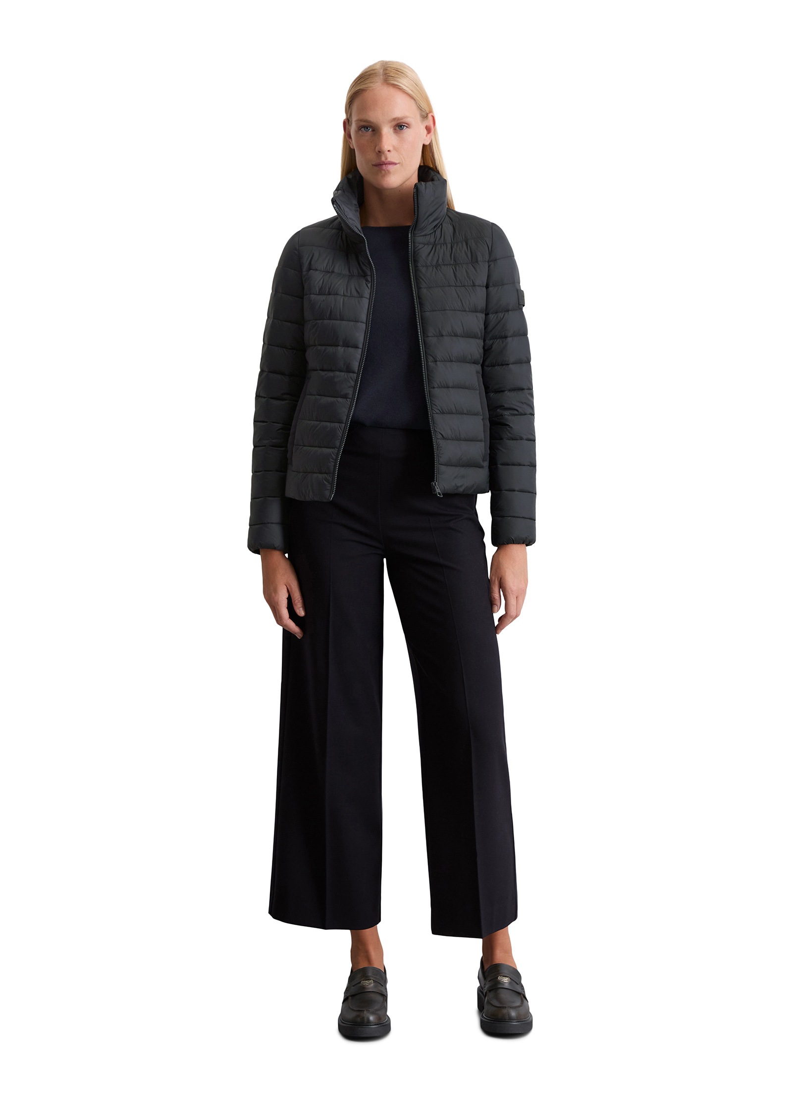 Marc O'Polo Outdoorjacke »mit recycelten Materialien«, ohne Kapuze