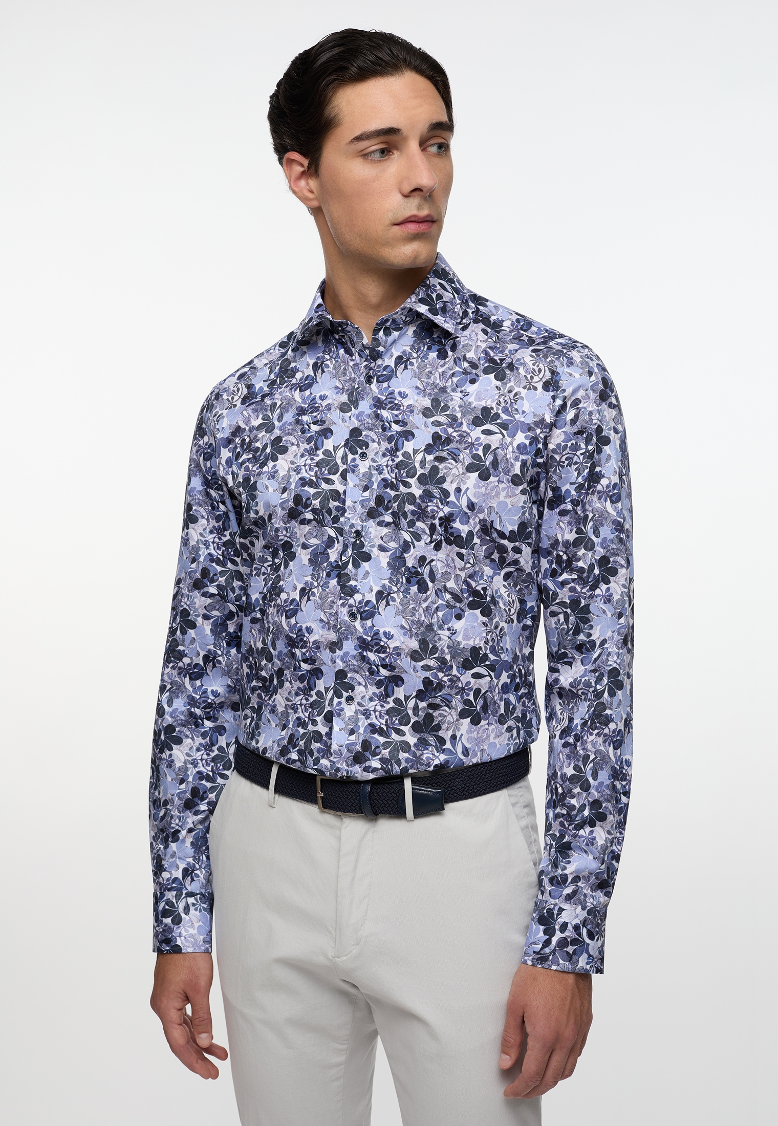 Eterna Langarmhemd "SLIM FIT" NON IRON (bügelfrei) günstig online kaufen