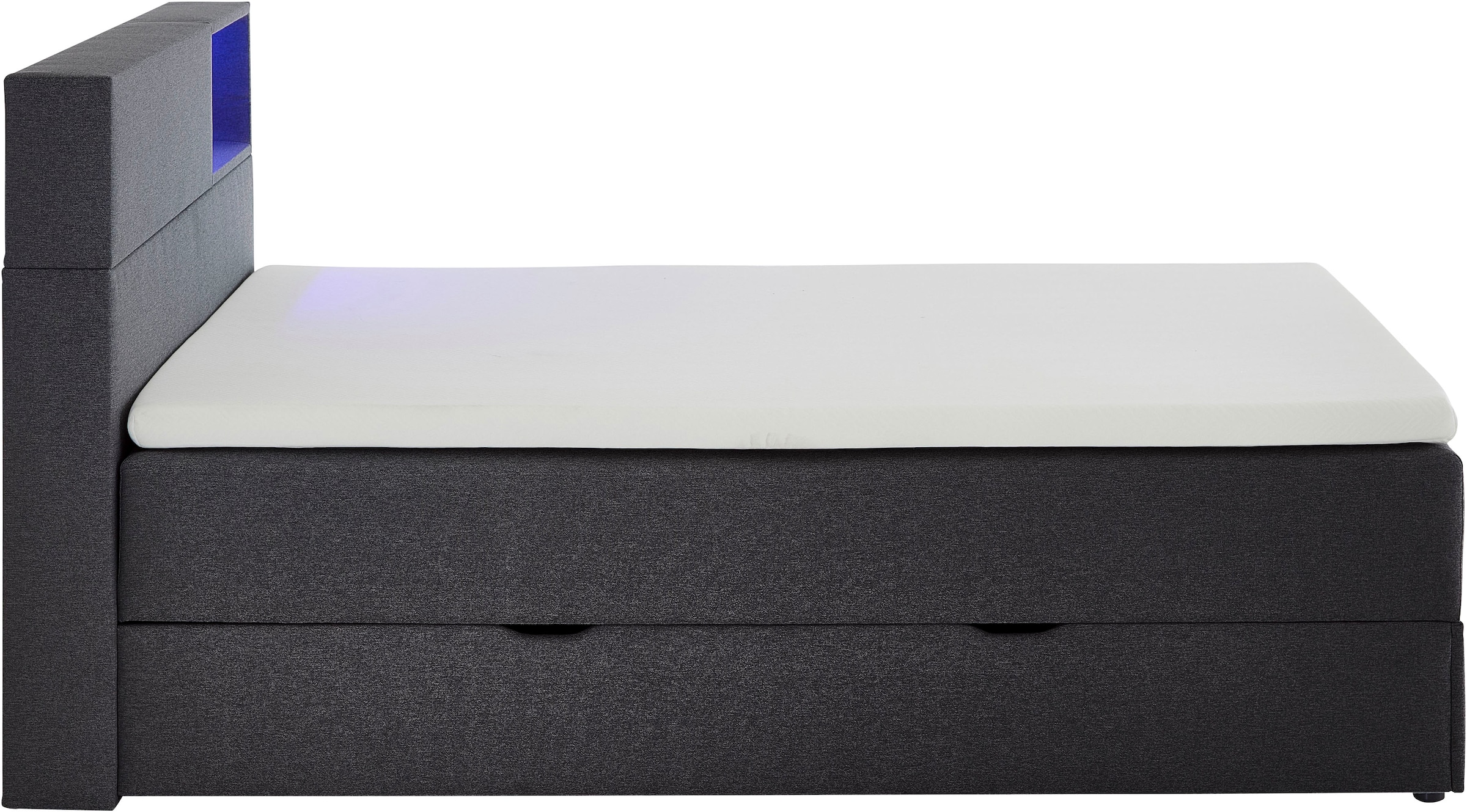 meise.möbel Boxspringbett, Boxspringbett, LED, Bonell