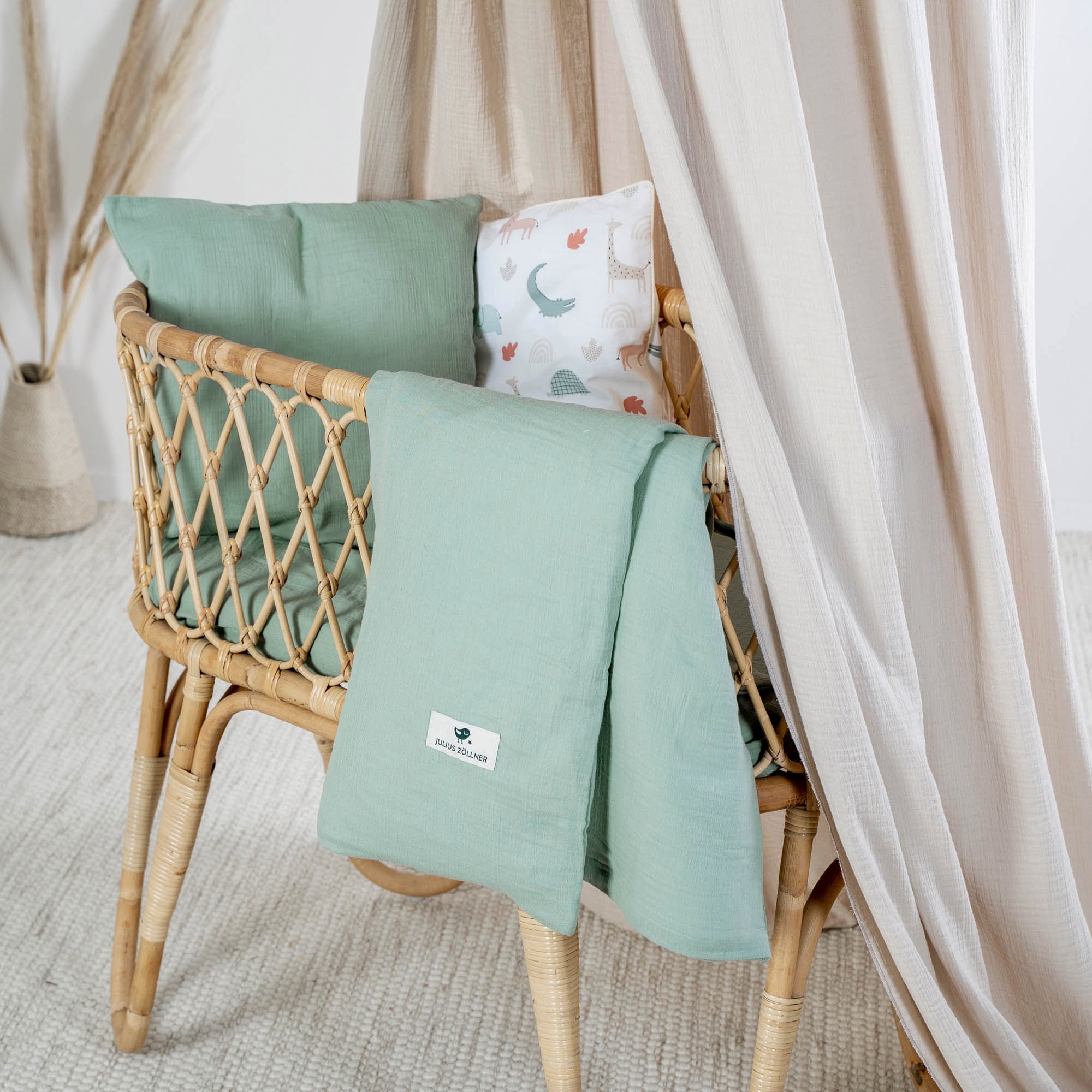 Julius Zöllner Kinderbettwäsche "Baby- und Kinderbettwäsche aus 100% Mussel günstig online kaufen