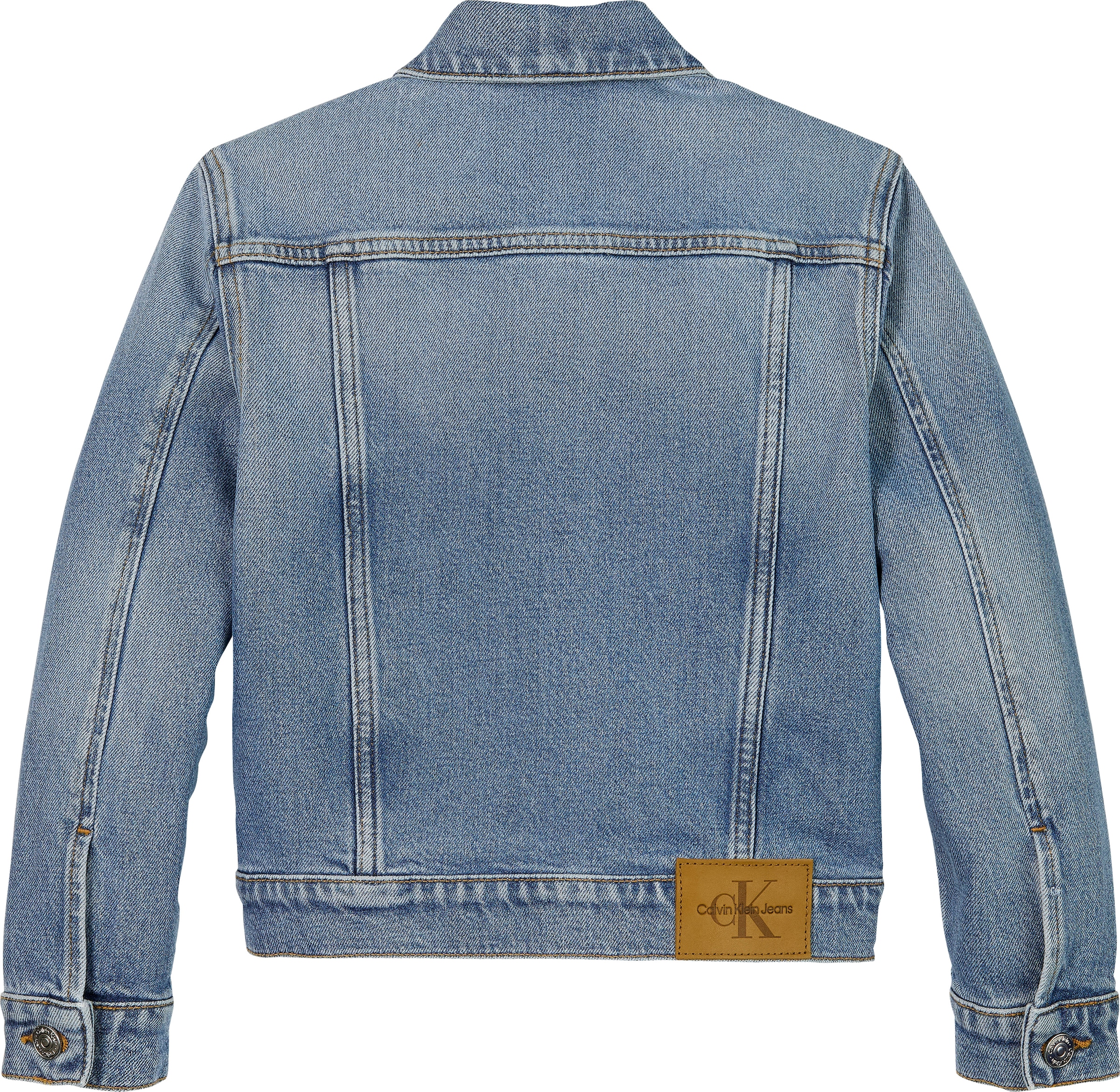 Calvin Klein Jeans Jeansjacke ohne Kapuze Regular fit, für Kinder bis 16 Jahre