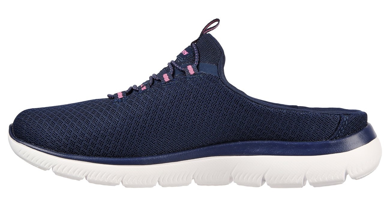 Skechers Sabot »SUMMITS SWIFT STEP«, Sommerschuh, Schlappen, Schlupfschuh in veganer Verarbeitung