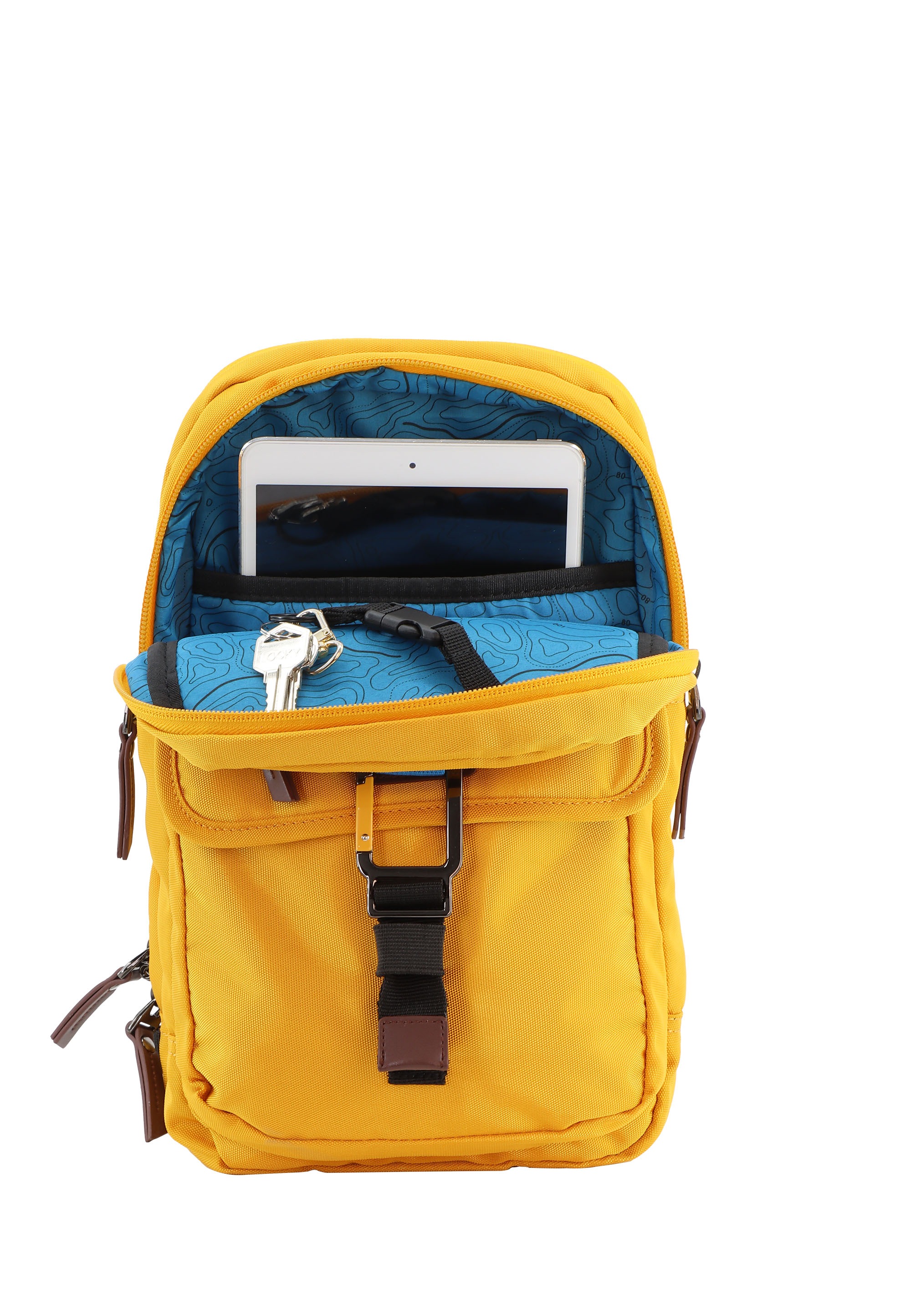 Discovery Schultertasche »Icon«, aus rPet Polyester-Material