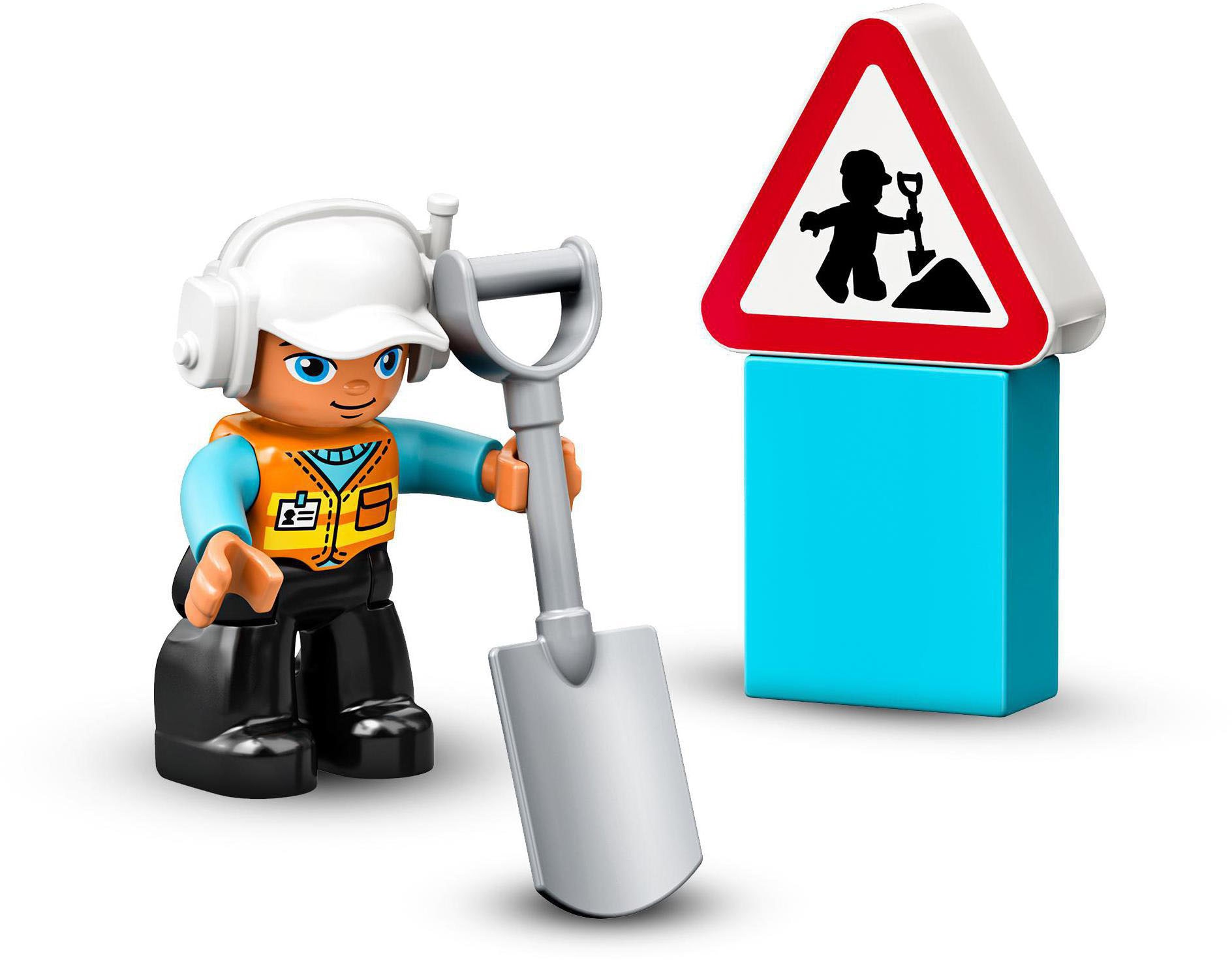 LEGO® Konstruktionsspielsteine »Radlader (10930), LEGO® DUPLO® Town«, (10 St.)