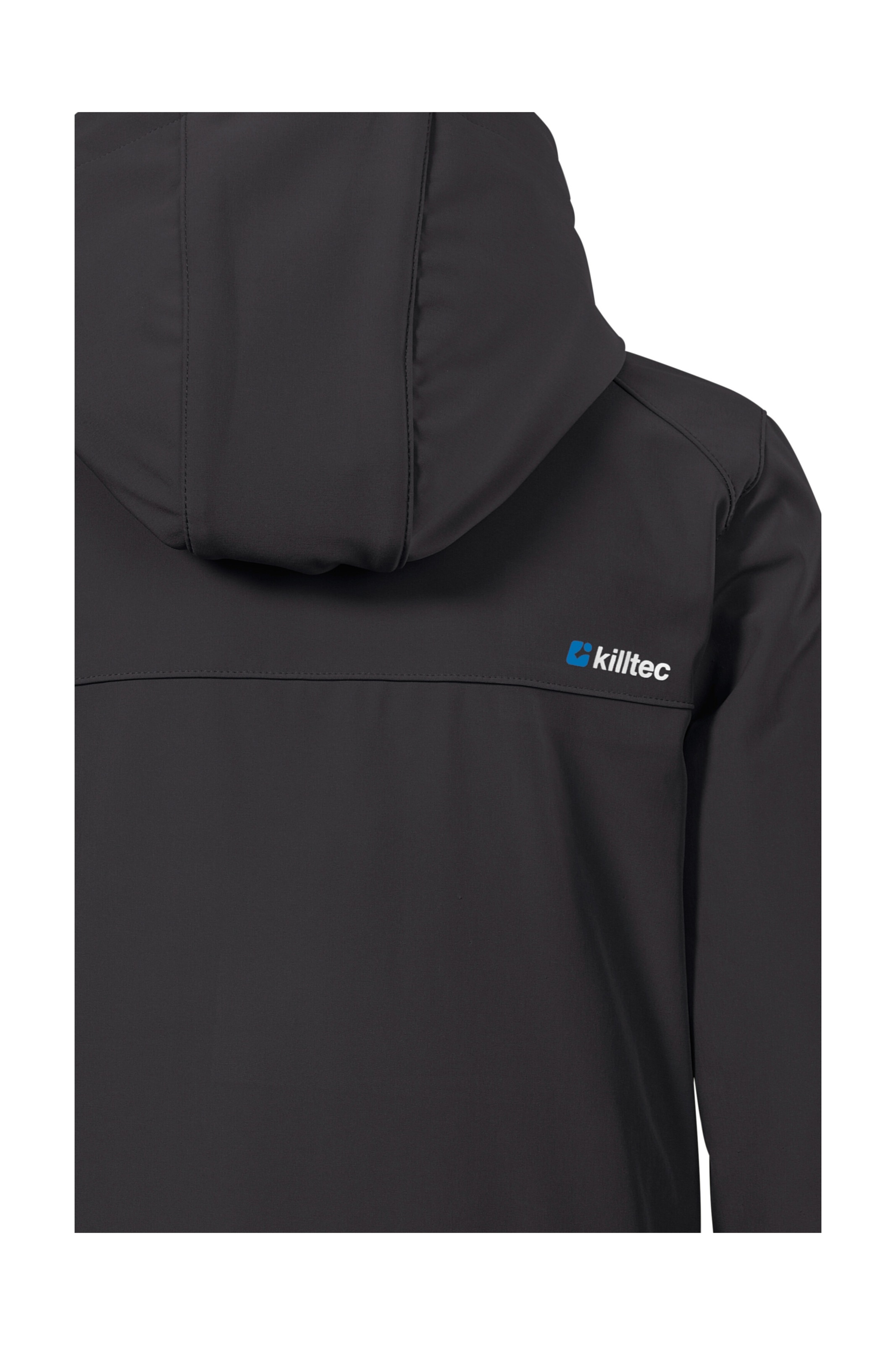 Killtec Softshelljacke »Boys Softshelljacke«, Wasserabweisende Softshelljacke mit Kapuze, Fleece und PFAs-frei