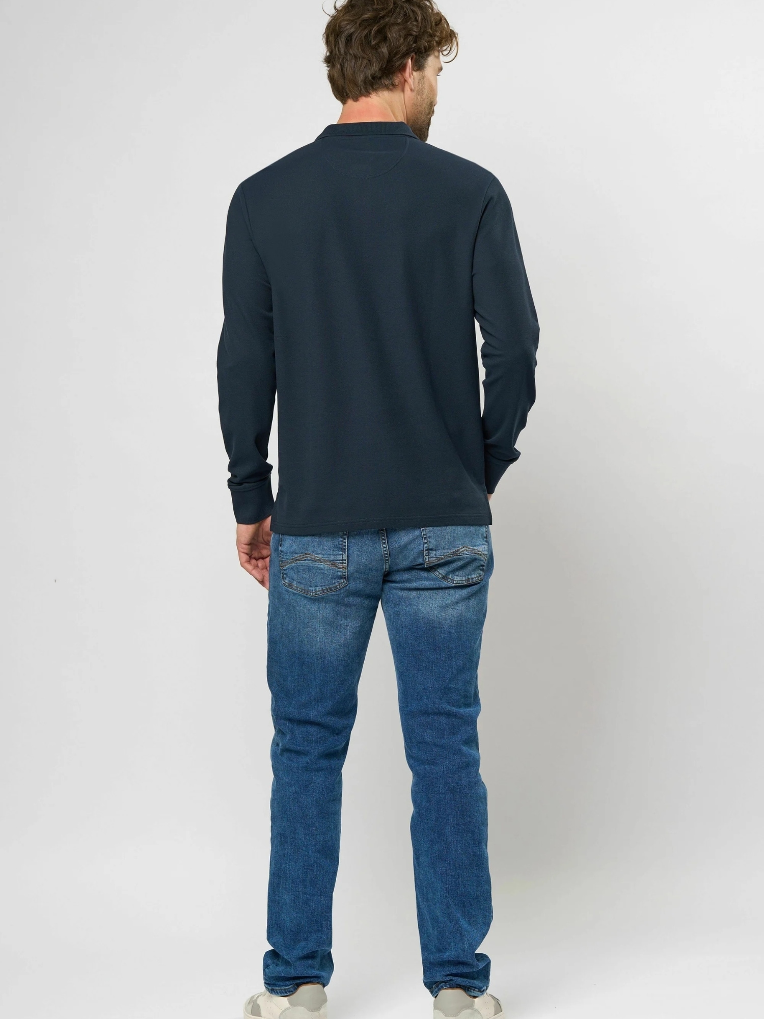 MCS Kurzarmhemd »MCS polo shirt Rockwall Long Sleeve«