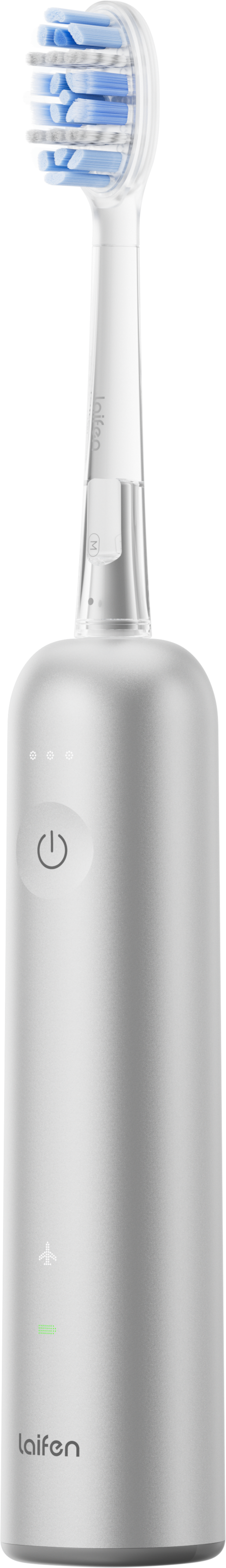 laifen Elektrische Zahnbürste »Wave Pro« 2 Stk. Aufsteckbürsten 60°-Oszillation, 66.000 Vibrationen/min, Drucksensor, 2 Modi