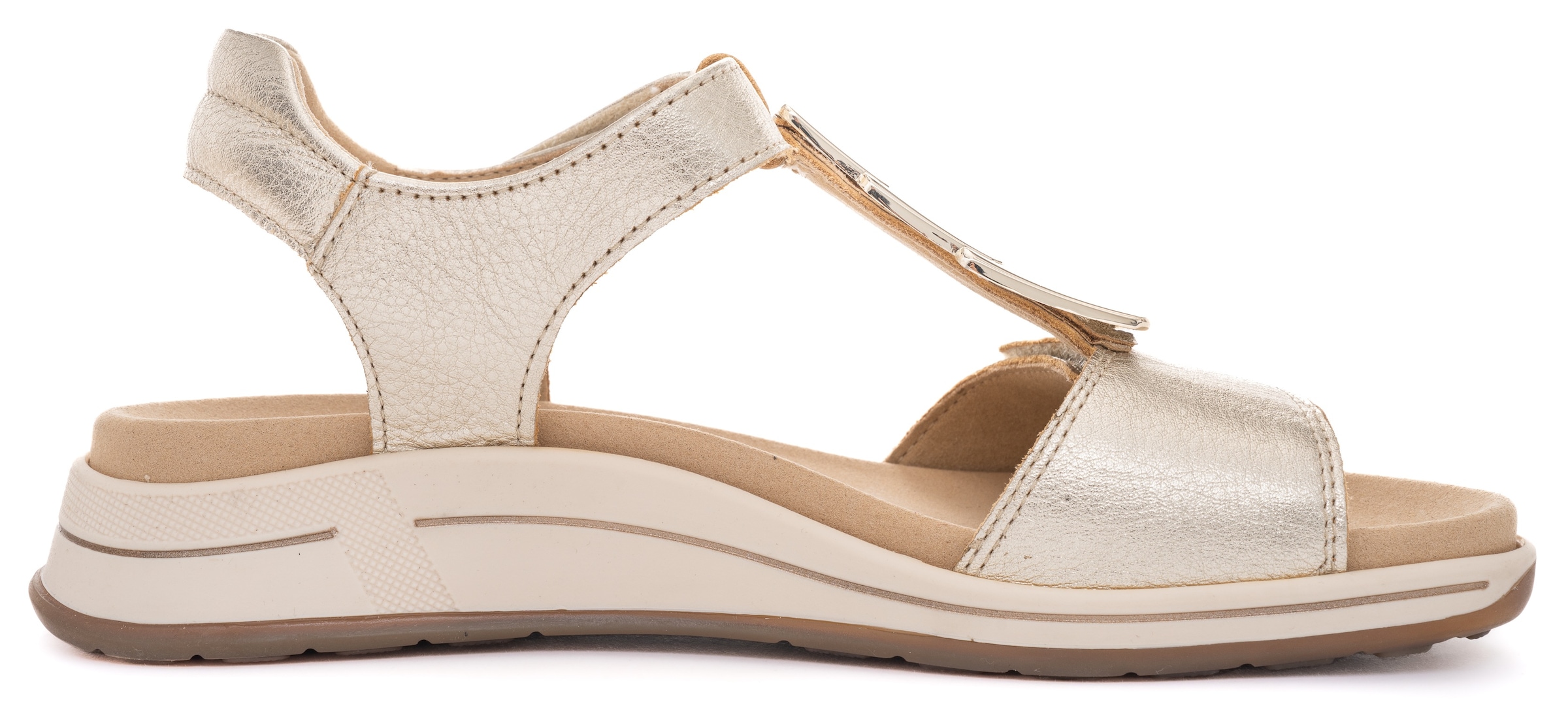 Ara Sandalette »OSAKA-S«, Sommerschuh, Sandale, Keilabsatz, in Komfortweite H (sehr weit)