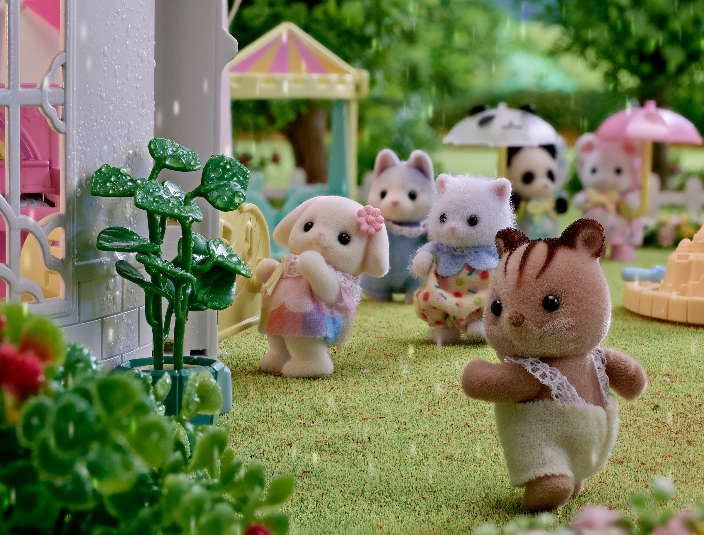 Sylvanian Families Spielwelt »Erlebniskindergarten - Sonnenschloss (5743)«