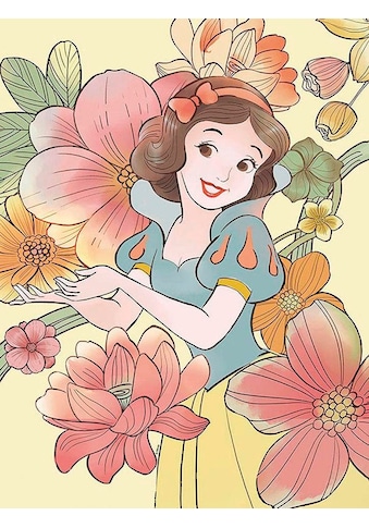 Komar Poster »Snow White Flowers« Disney (1 ...