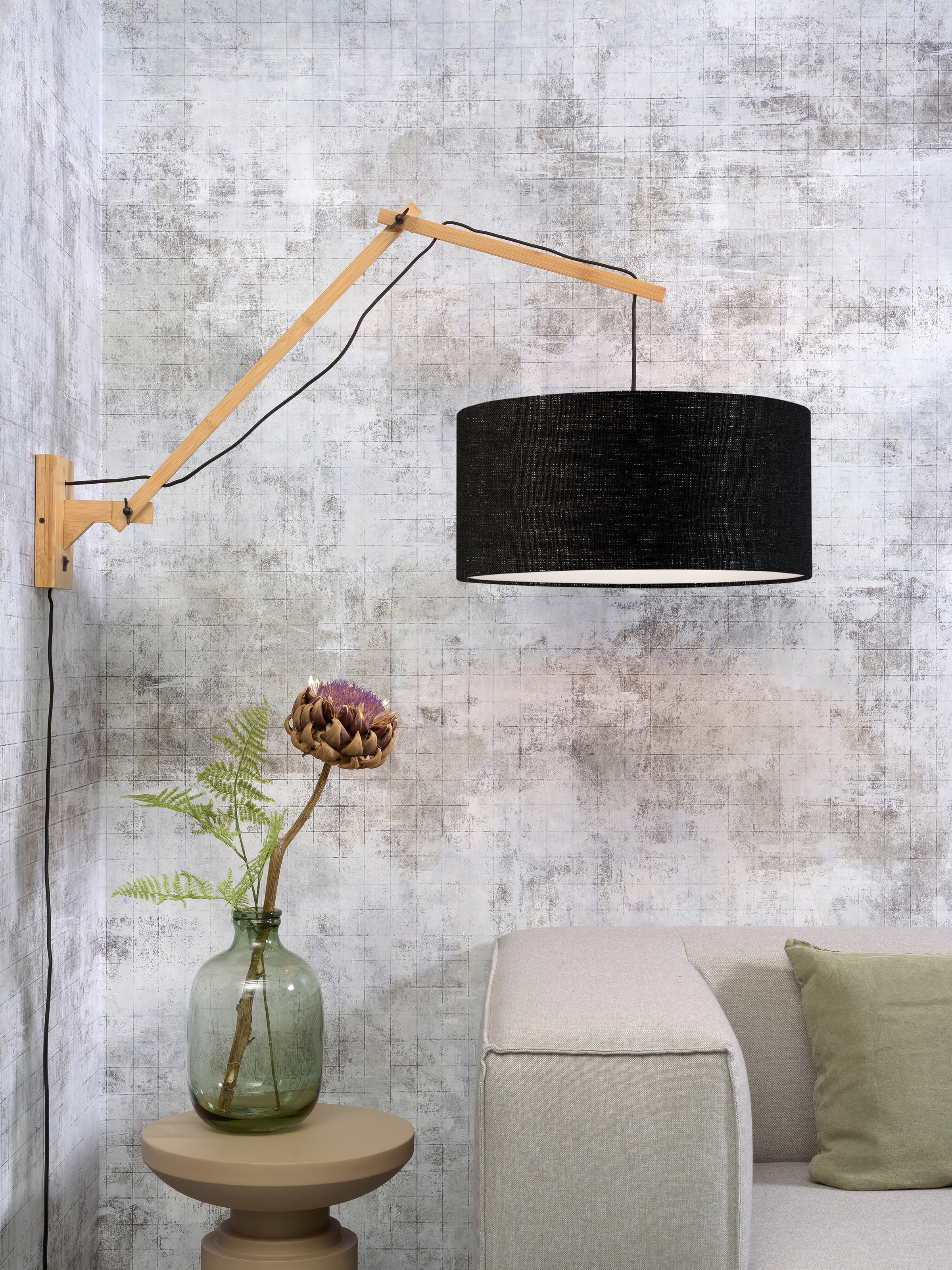 GOOD&MOJO Wandleuchte »Andes«, Leuchtmittel E27 | ohne Leuchtmittel