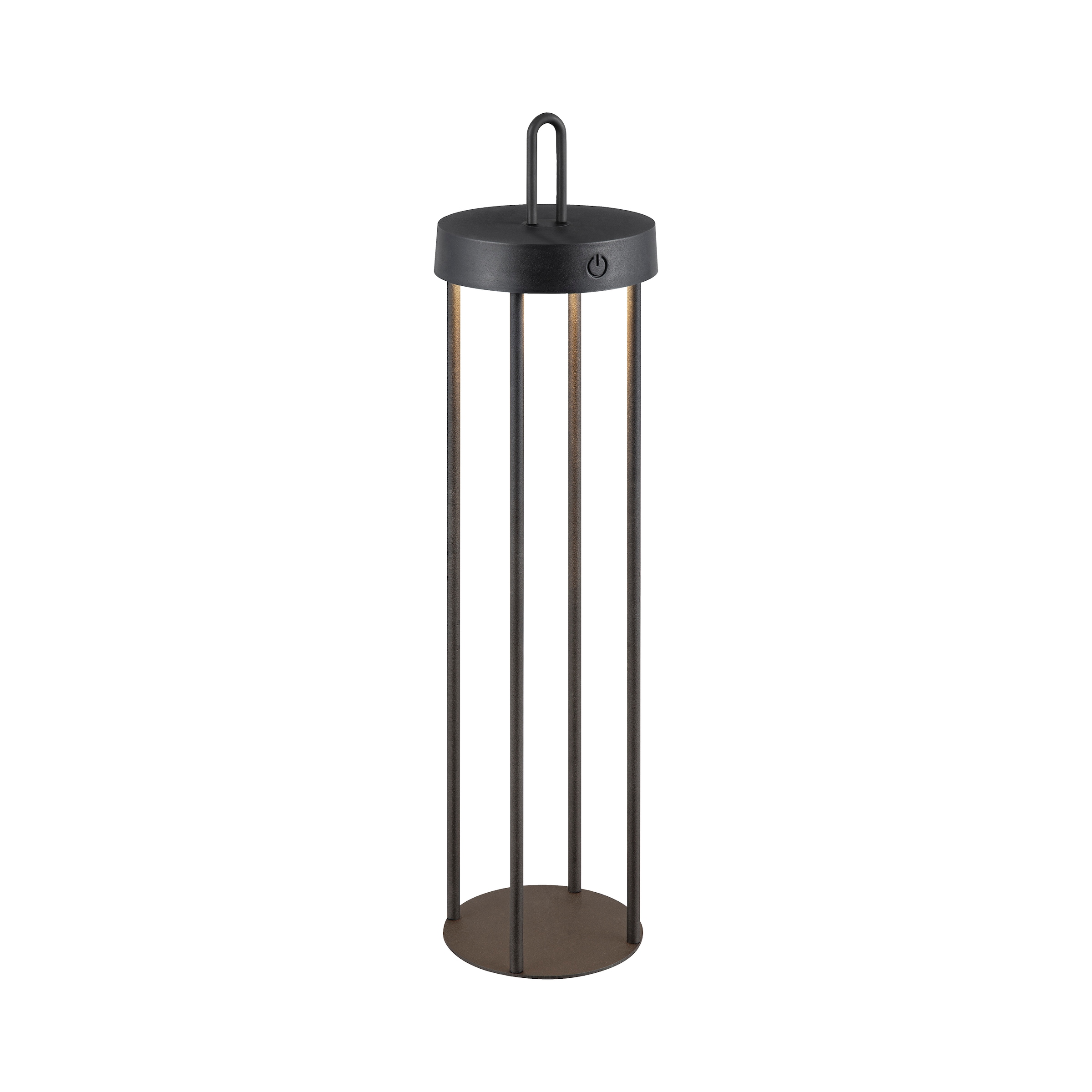 JUST LIGHT Stehlampe »ANSELM«, 1 flammig, Leuchtmittel LED-Modul | LED fest integriert, Akkuleuchte