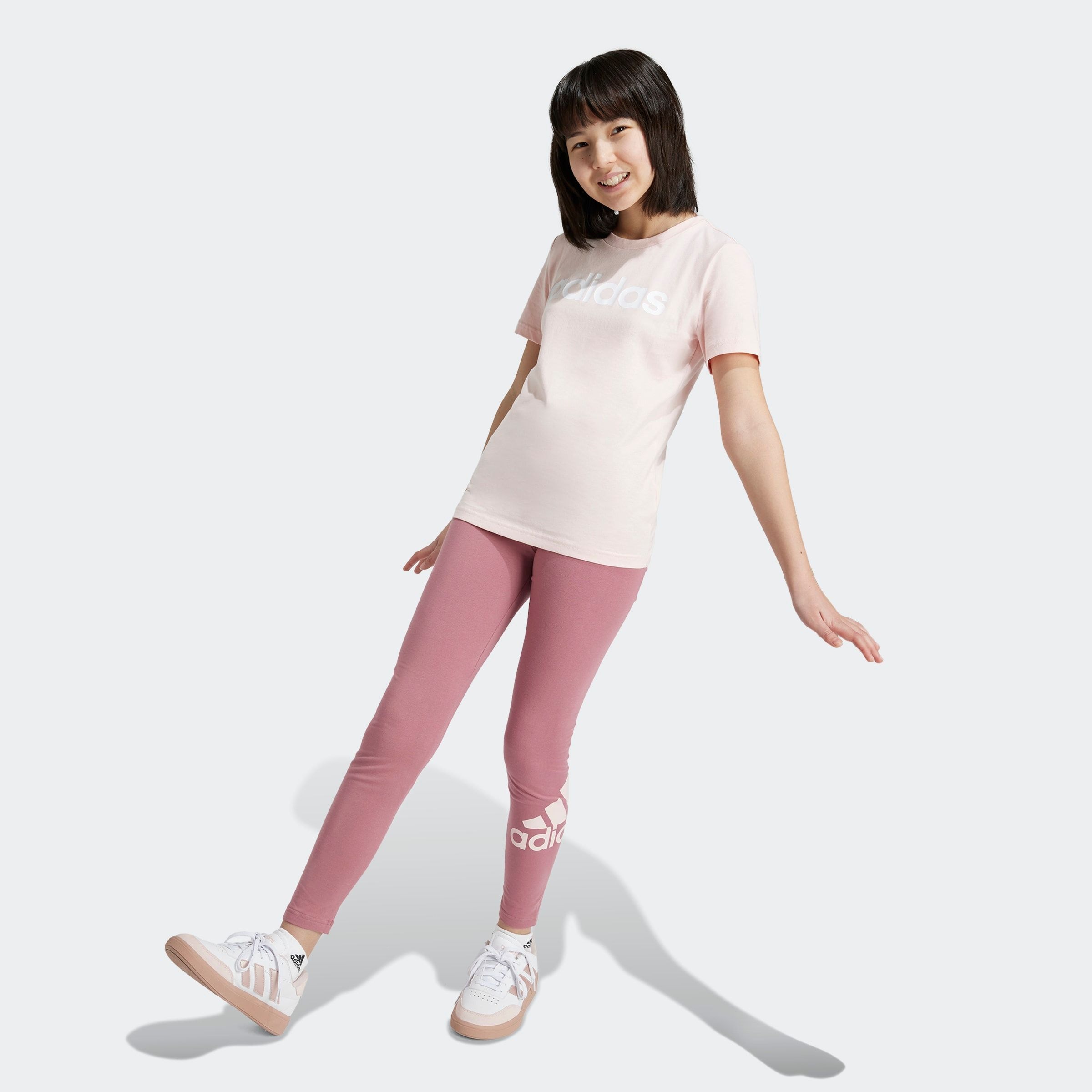 adidas Sportswear T-Shirt »ESSENTIALS LINEAR LOGO COTTON SLIM FIT«