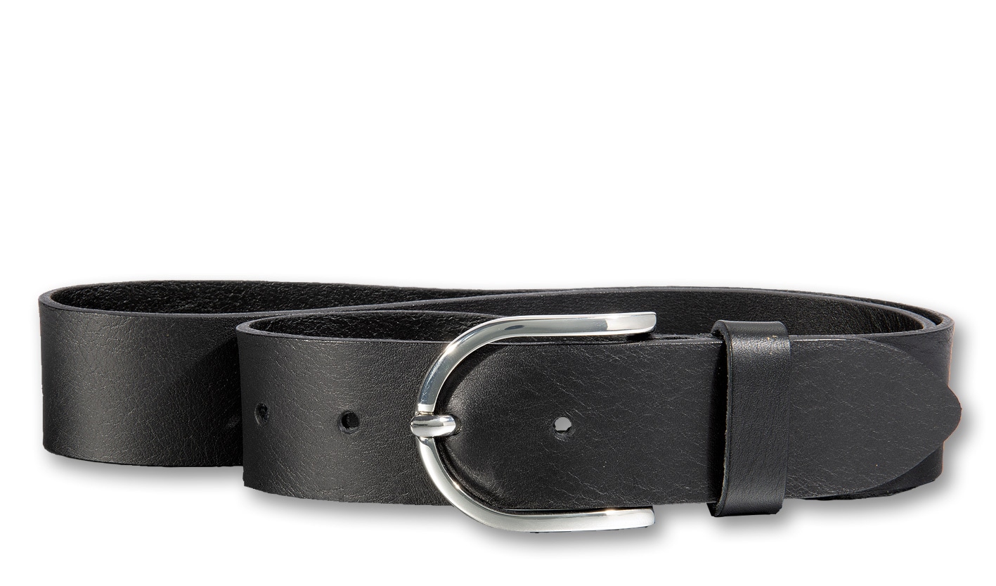 Silbergift Ledergürtel "Ledergürtel als Klassiker mit taillenbetonter Breit günstig online kaufen