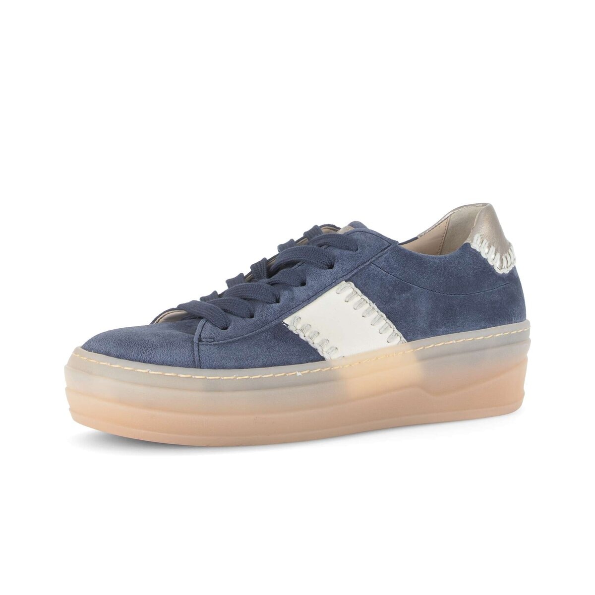Gabor Sneaker "Sneaker low Materialmix Leder" günstig online kaufen