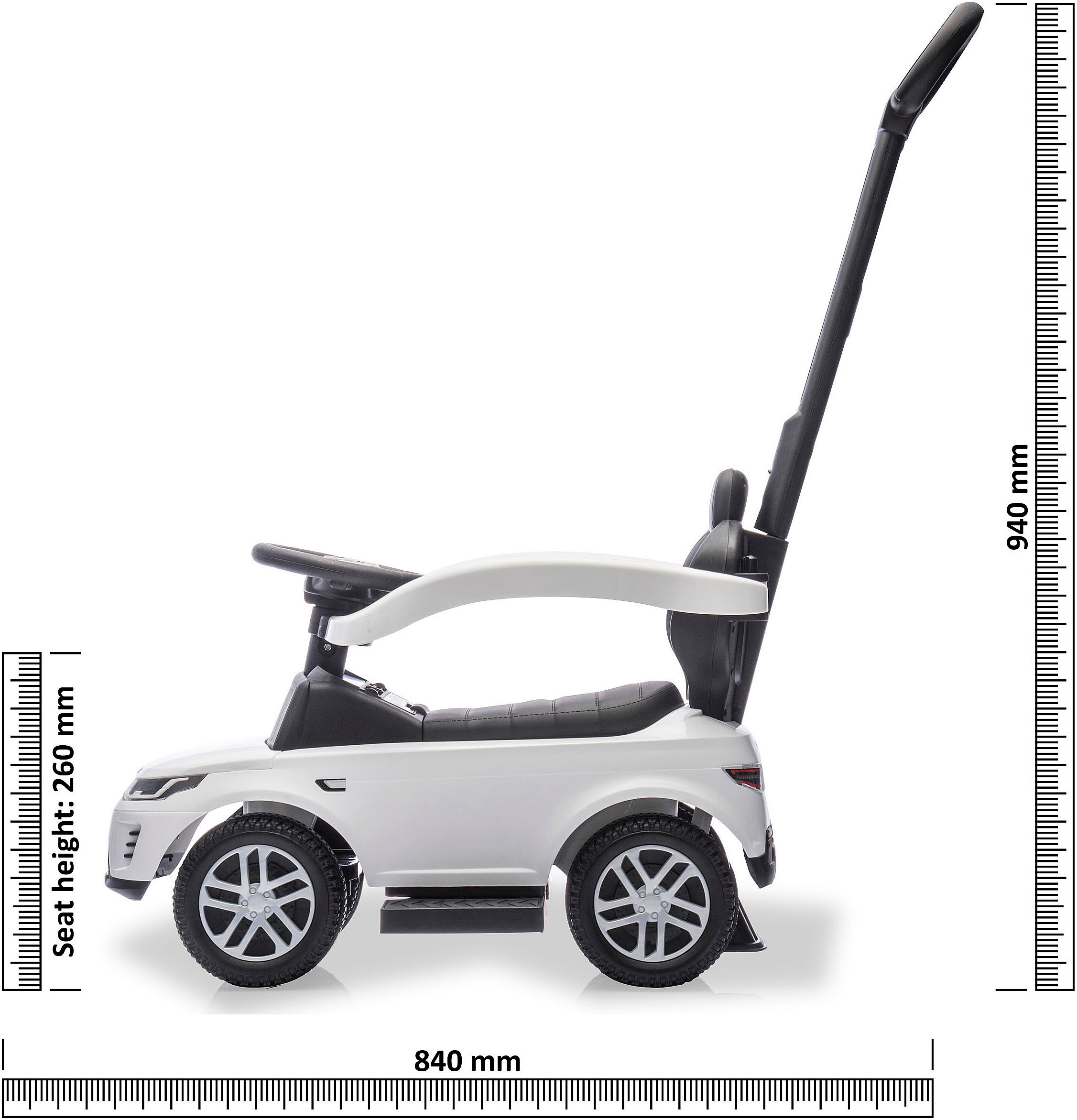 Jamara Rutscherauto »Land Rover Discovery 3in1« mit Sound