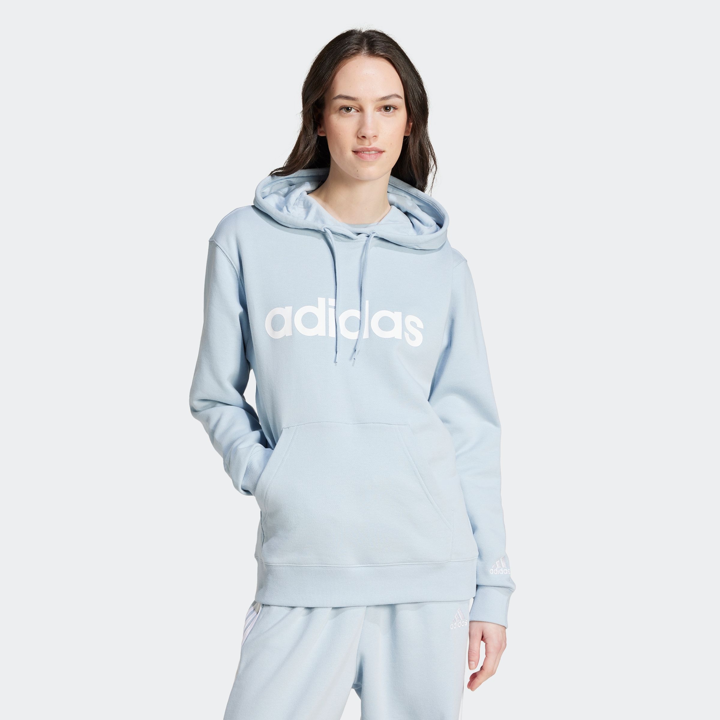 adidas Sportswear Kapuzensweatshirt "W LIN FT HD" günstig online kaufen