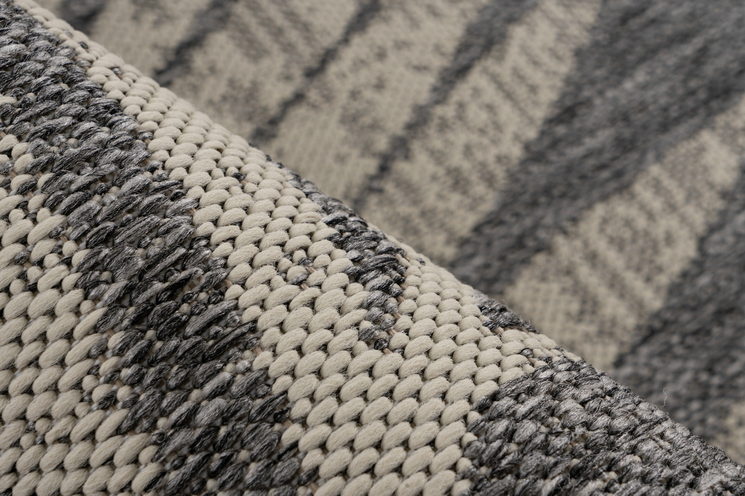 Kayoom Teppich »Nibru 725« rechteckig 5 mm Höhe Flachgewebe, In- und Outdoor geeignet, schnell trocknend, floral