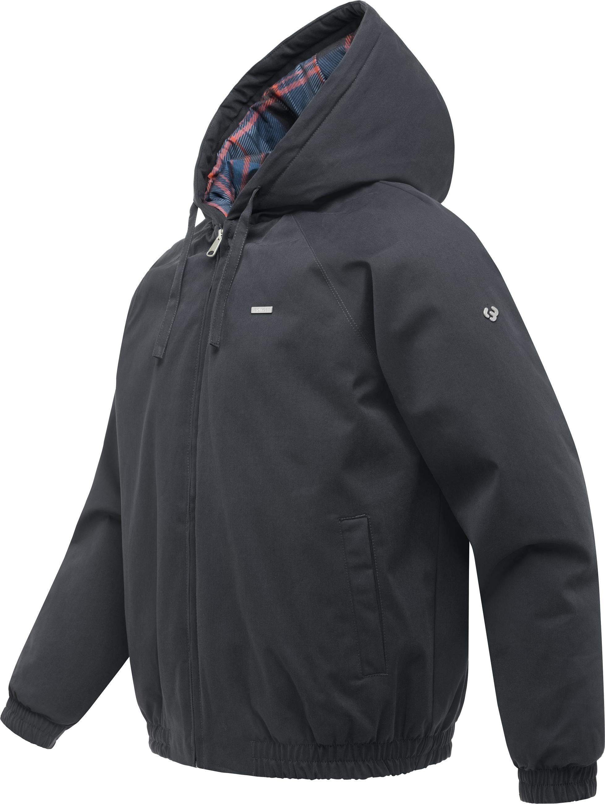 Ragwear Outdoorjacke »Terron Y« mit Kapuze Sportive Jacke mit kontrastierendem Innenfutter