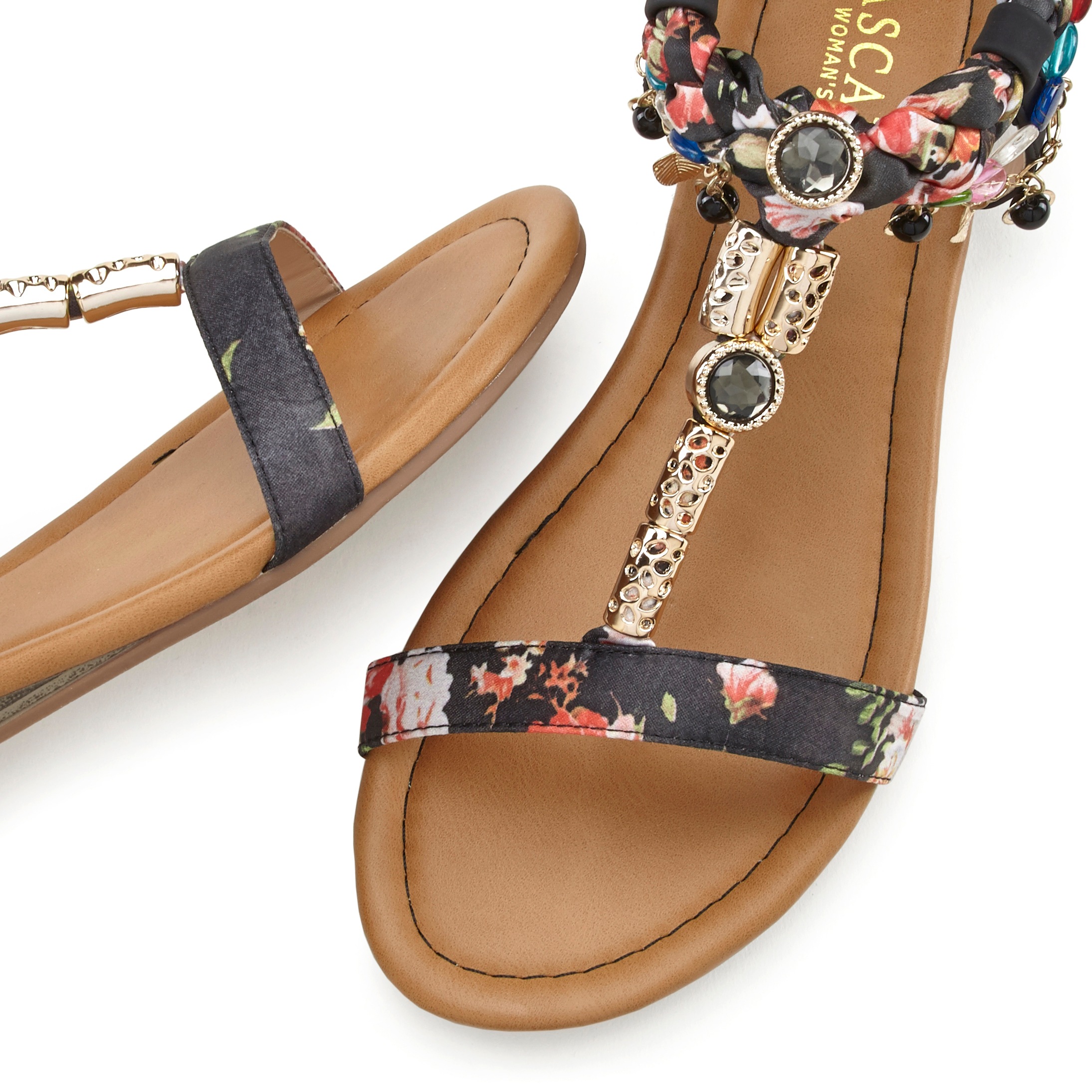 LASCANA Sandals Women's Multicolor Size 38 3