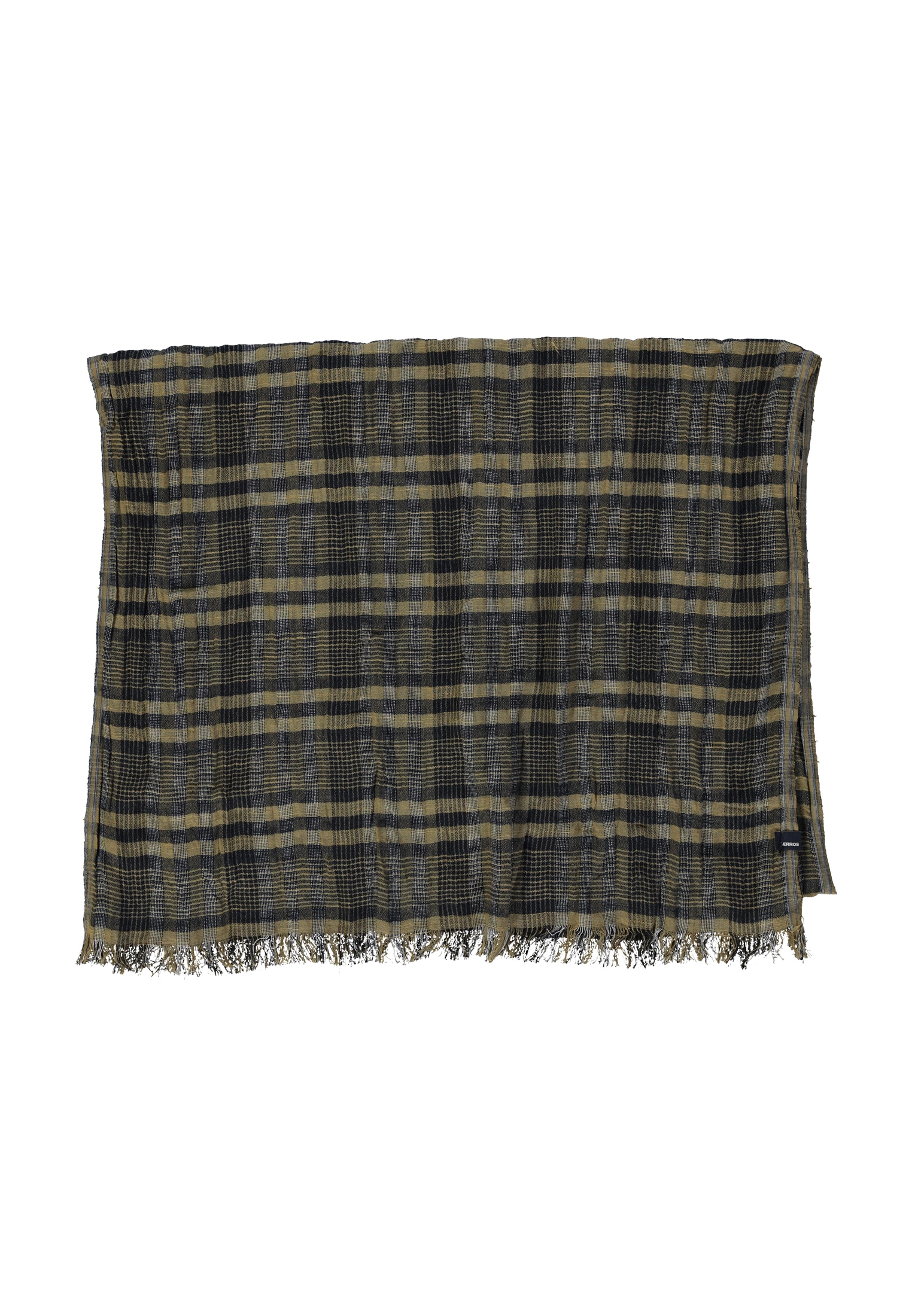 LERROS Schal »Crinkle-Karo Schal«