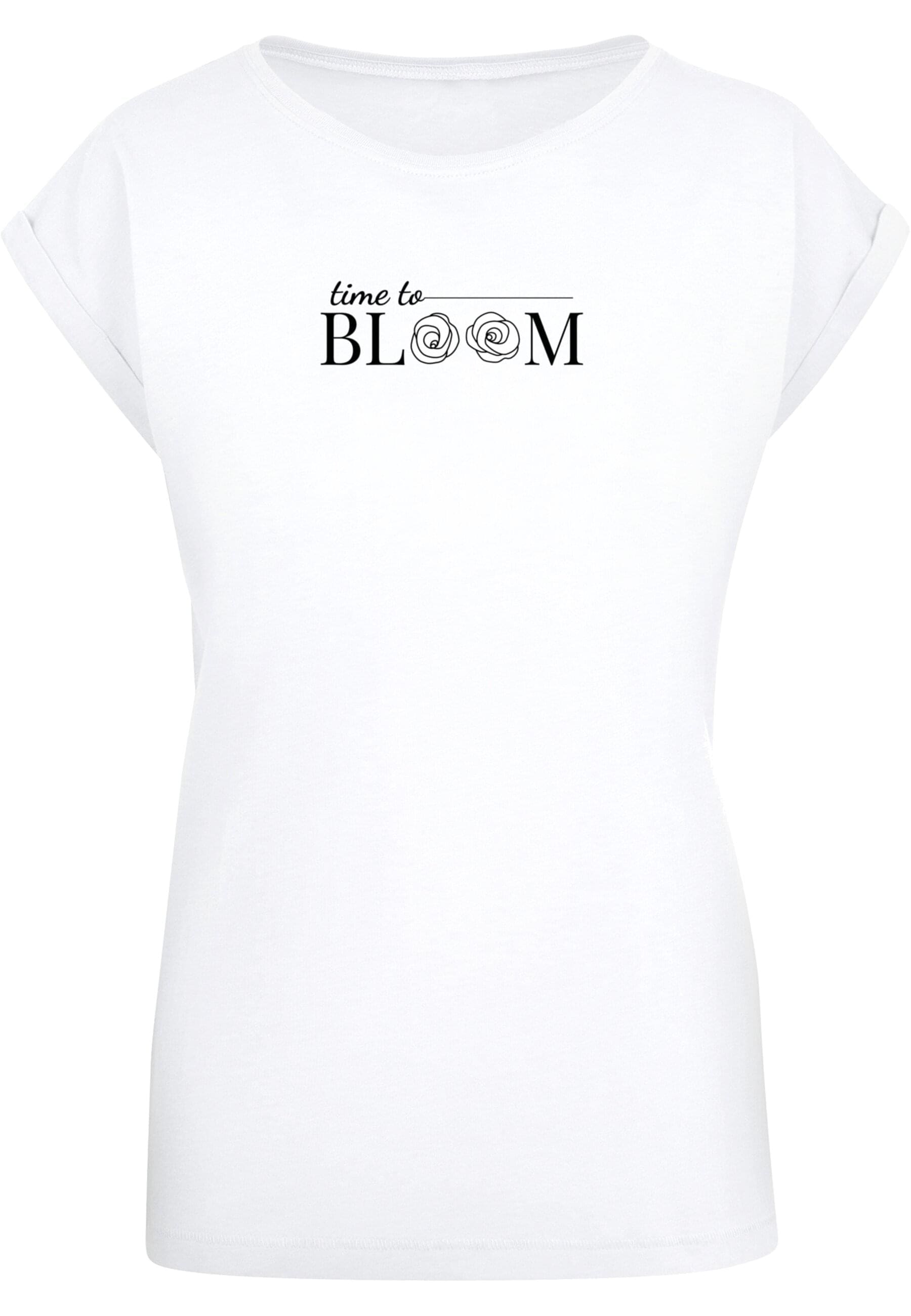 Merchcode T-Shirt (1 | Ladies bloom Tee«, to bestellen Extended BAUR Shoulder für Time tlg.) »Damen 