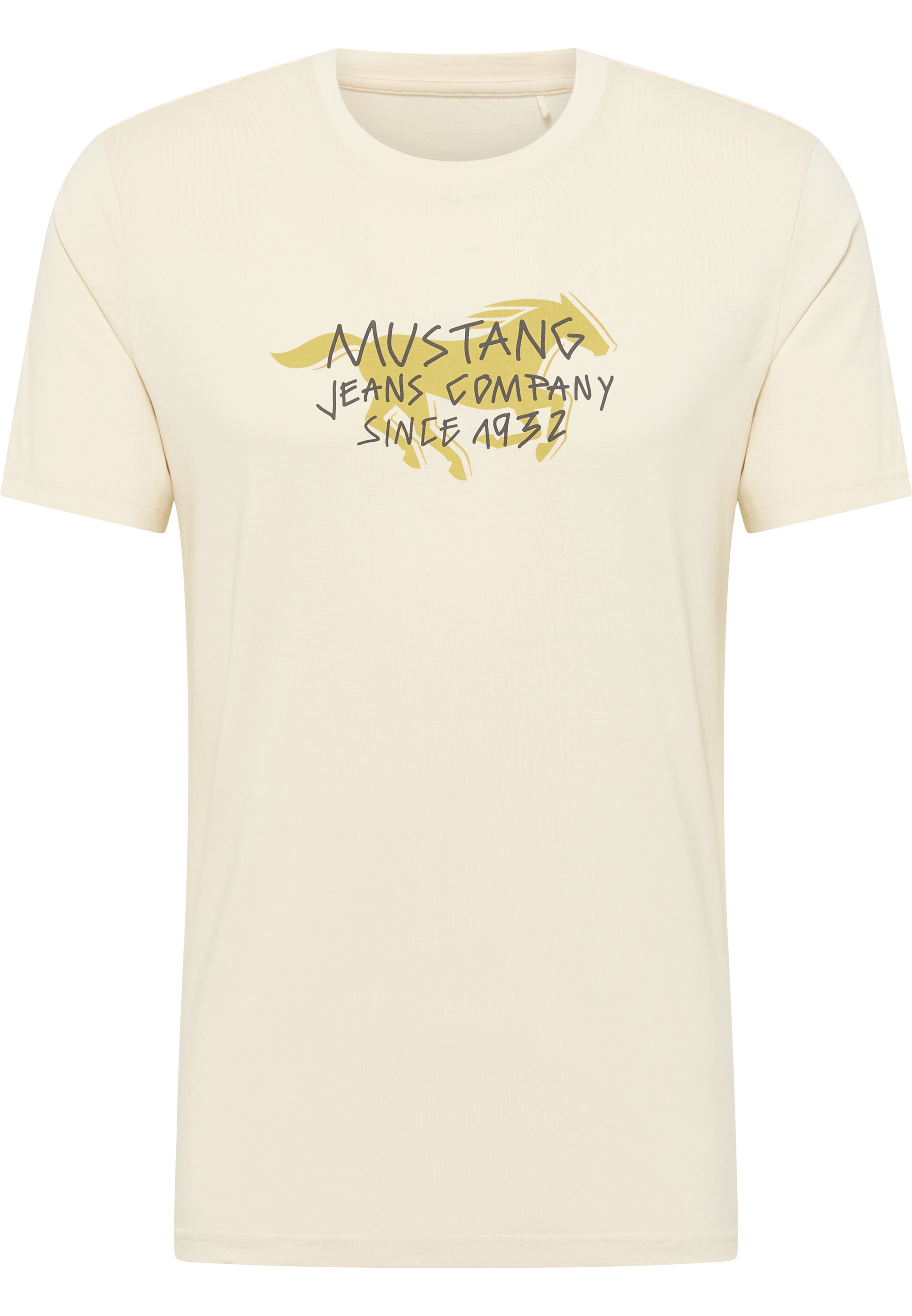 MUSTANG Kurzarmshirt "T-Shirt" günstig online kaufen