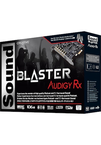 Creative Soundkarte »Sound Blaster Audigy RX PC...