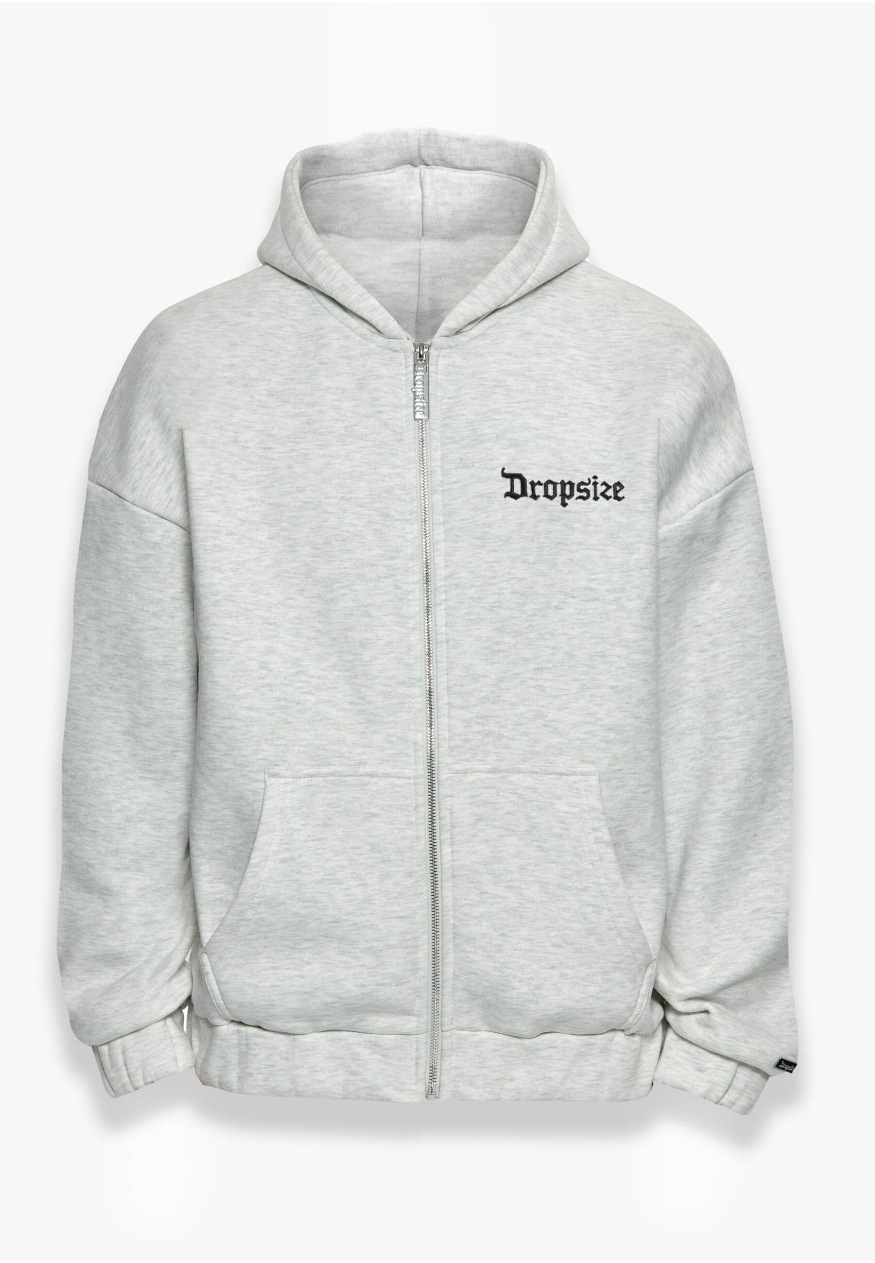 Dropsize Trainingsjacke "Dropsize Herren Dropsize Super Heavy Oversized Zip günstig online kaufen